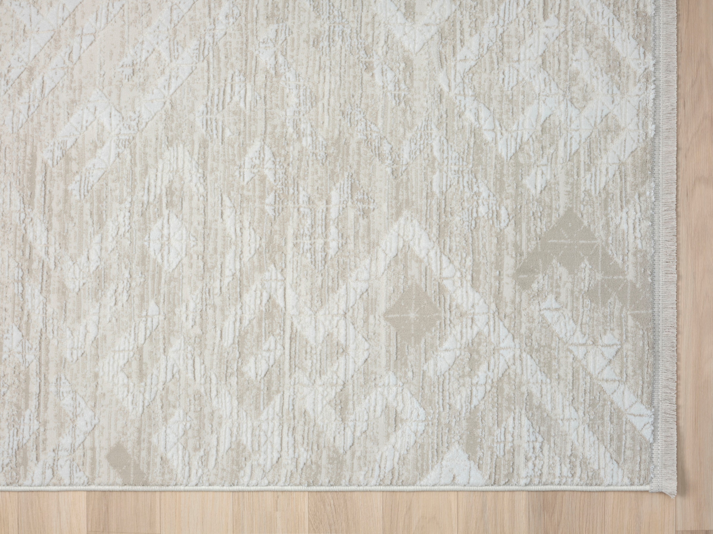 Myflair Möbel & Accessoires Teppich »My Type 2 Lagerräumung«, rechteckig, 10 mm Höhe, Kurzflor, Ethno-Style, besonders weich durch Microfaser, mit Fransen