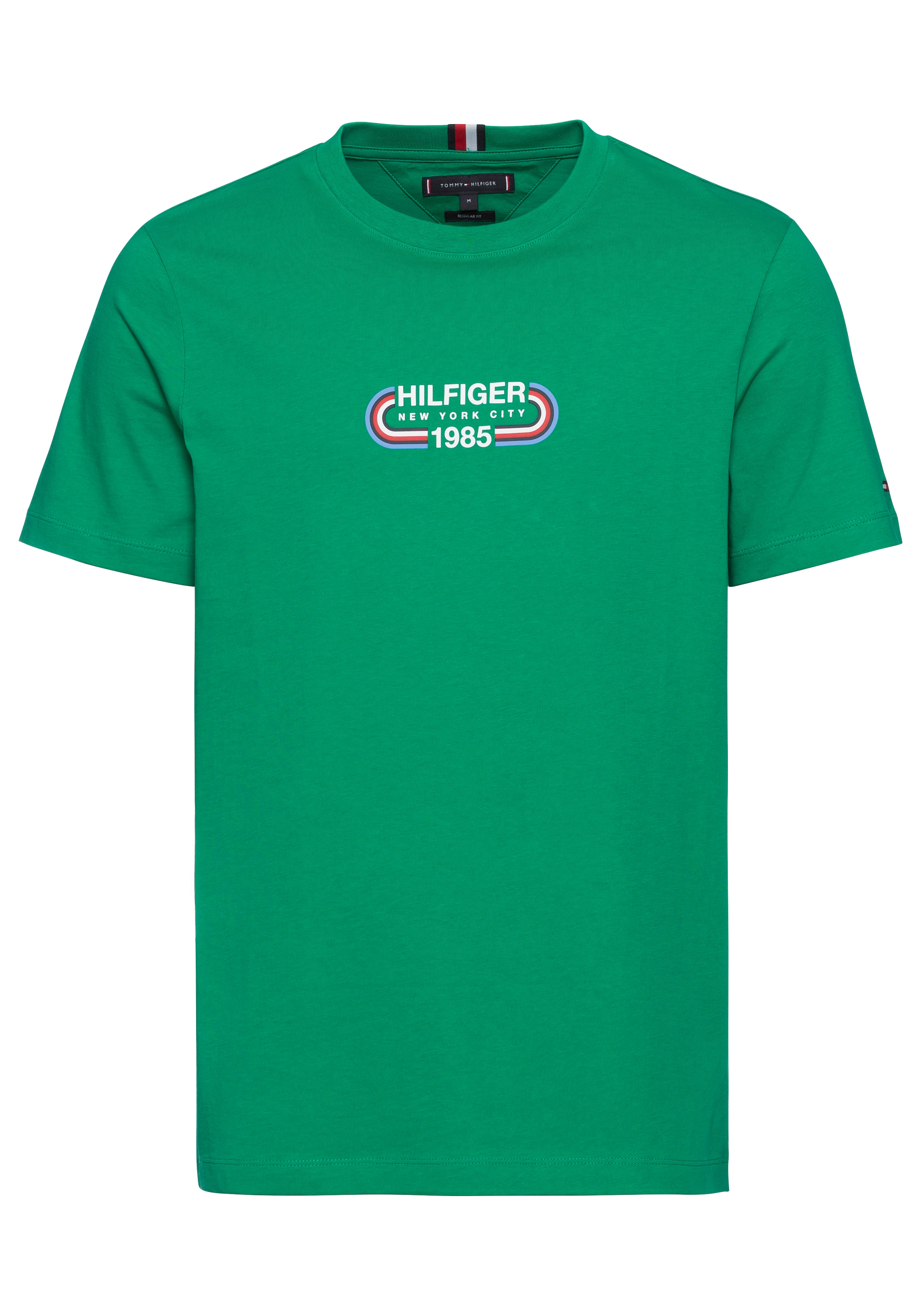 T-Shirt »HILFIGER TRACK GRAPHIC TEE«, mit grafischem Logo