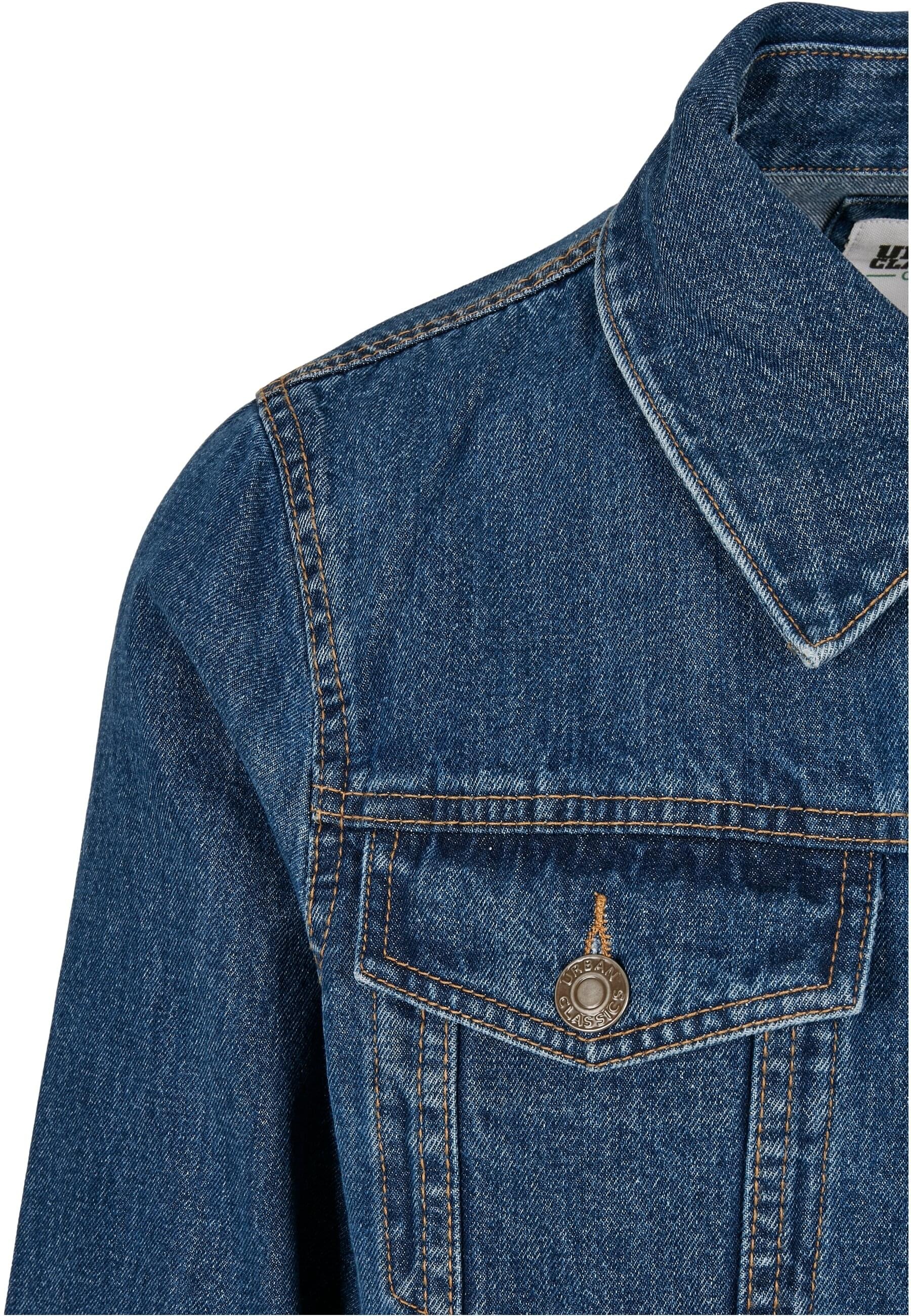 URBAN CLASSICS Jeansjacke »Urban Classics Herren Organic Basic Denim Jacket«, (1 St.), ohne Kapuze