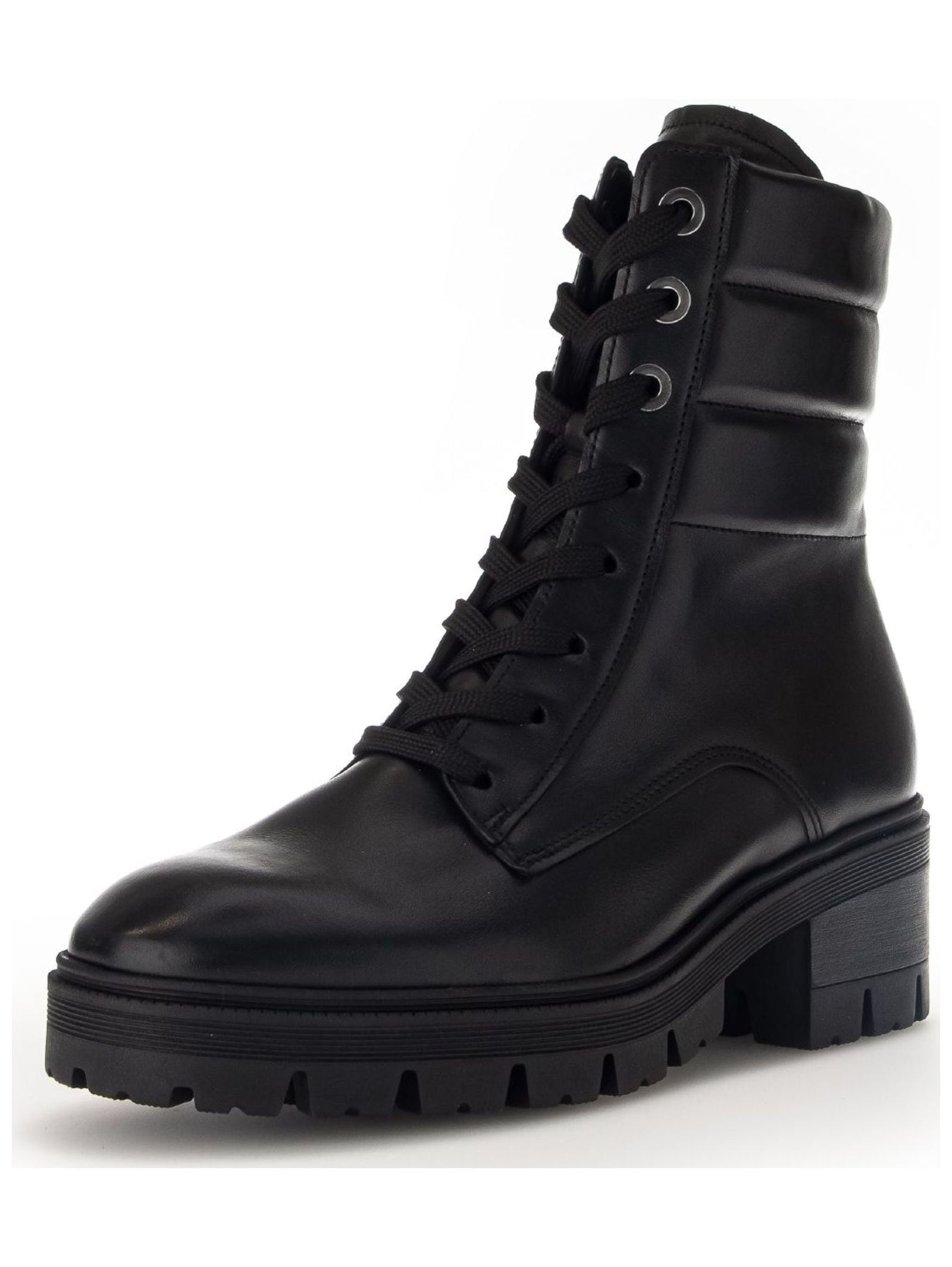 Gabor Comfort Schnürstiefelette "Gabor Comfort Stiefelette Glattleder" günstig online kaufen