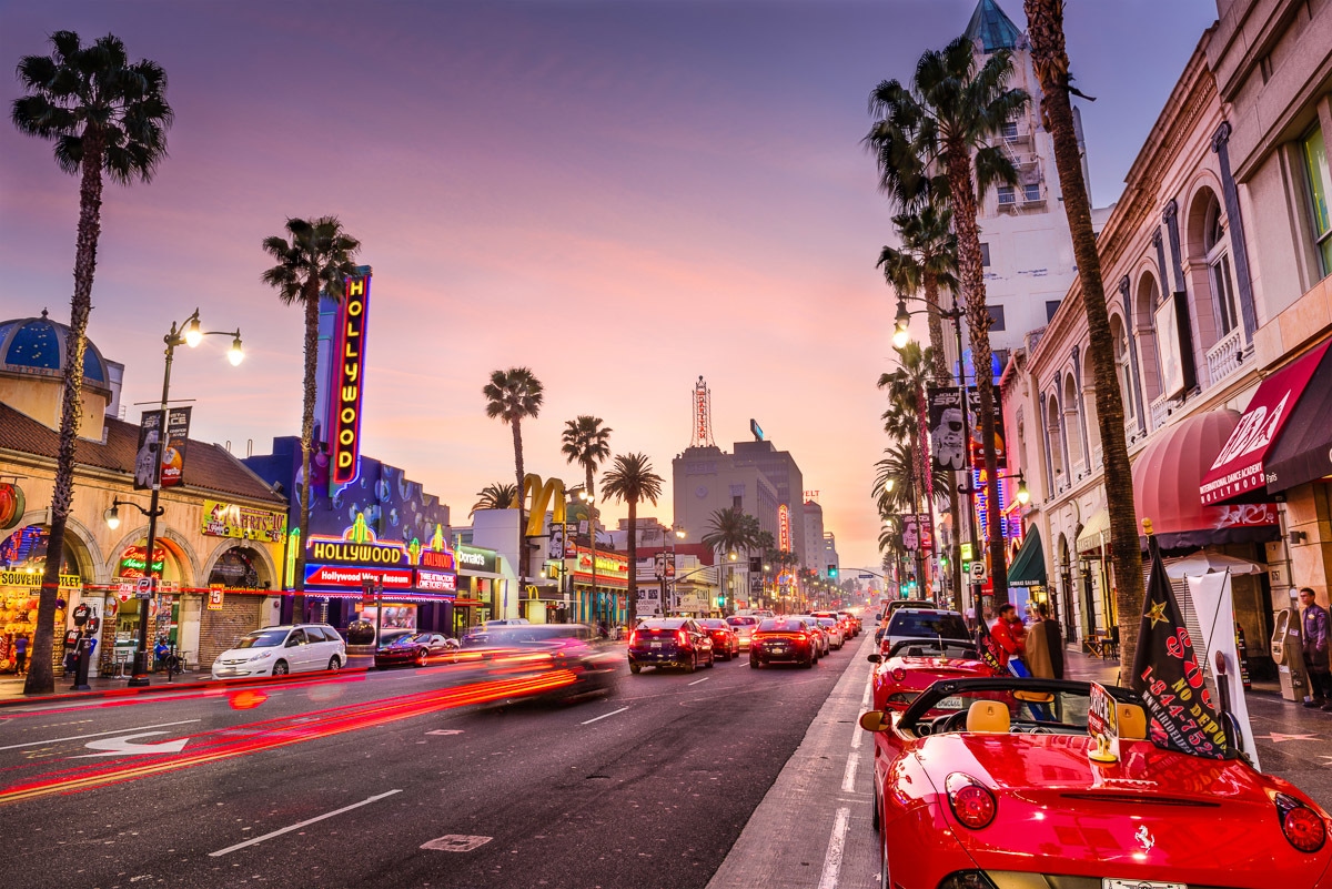 Papermoon Fototapetas »Hollywood Boulevard«