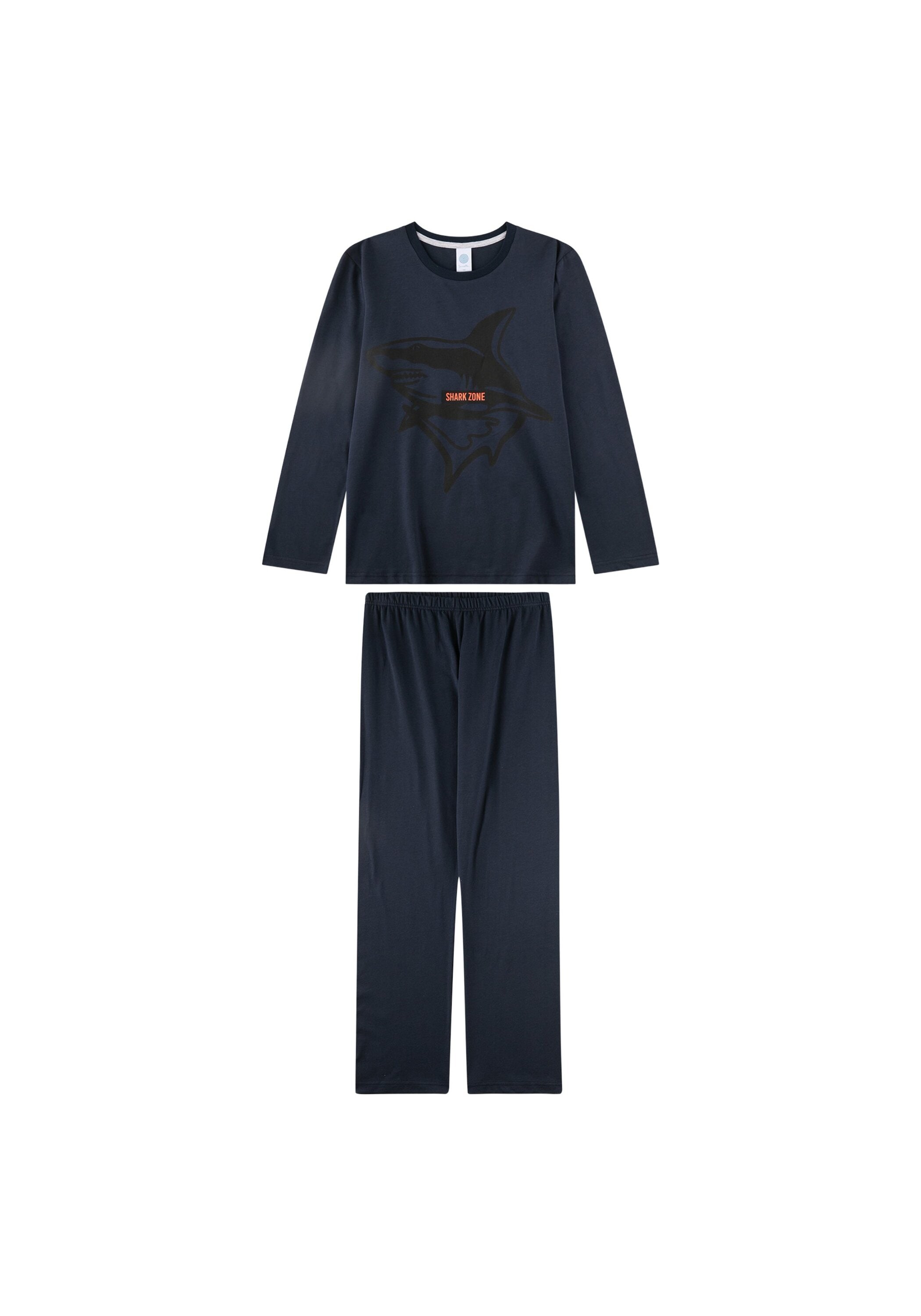 Sanetta Schlafanzug "Pyjama Pyjama Teens Shark Zone lang"