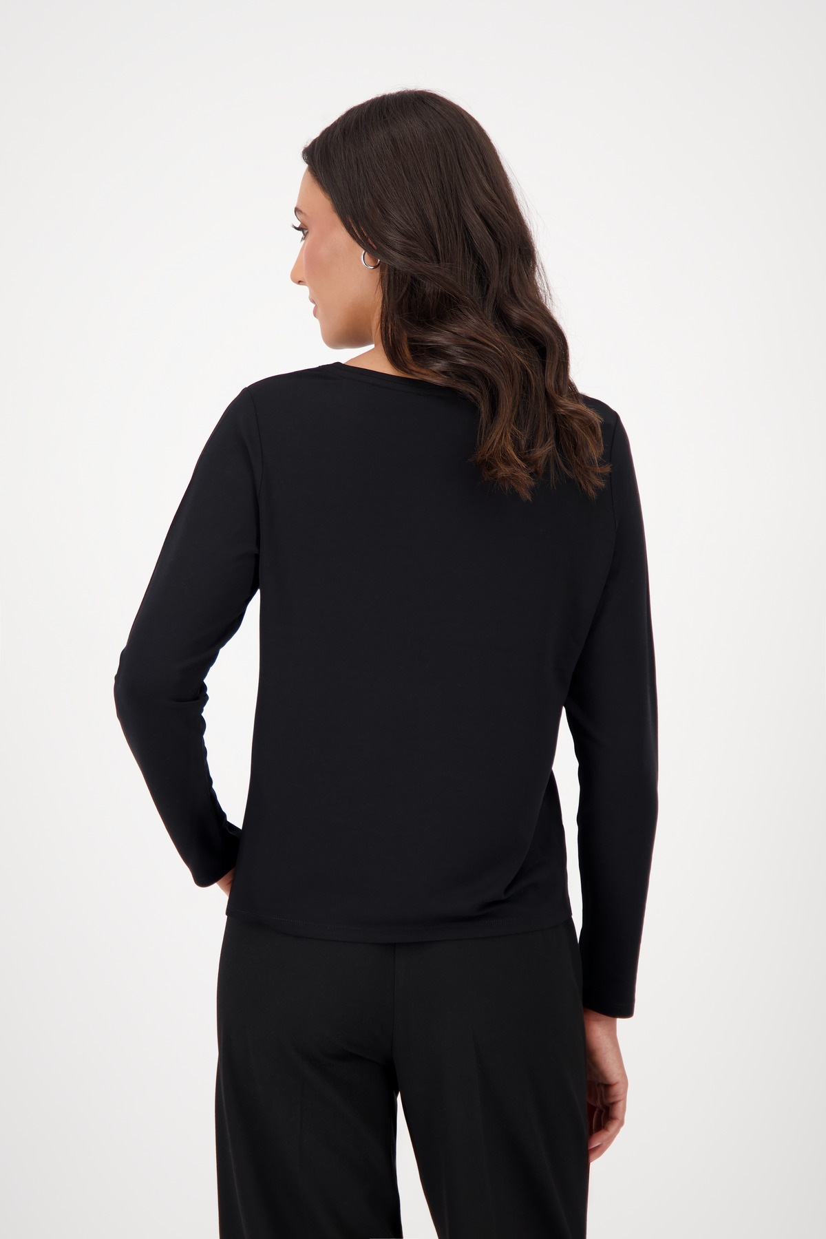 Monari Schlupfbluse, mit Folienglanzdruck