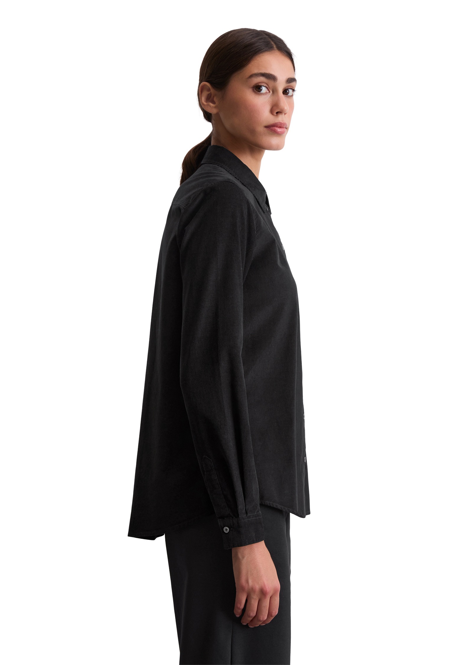 Marc OPolo Langarmbluse "aus Organic Cotton-Lyocell-Mix" günstig online kaufen