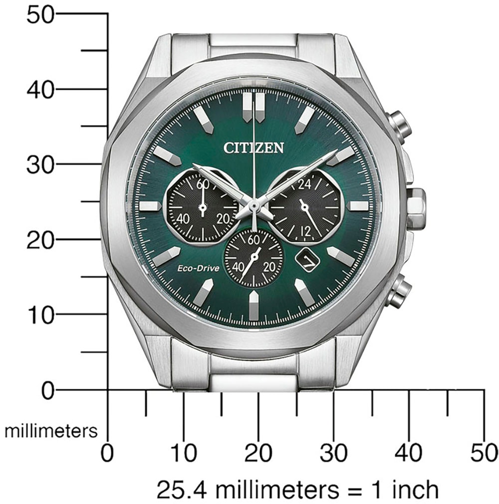 Citizen Chronograph »CA4590-81X«, Armbanduhr, Herrenuhr, Solar, Stoppfunktion