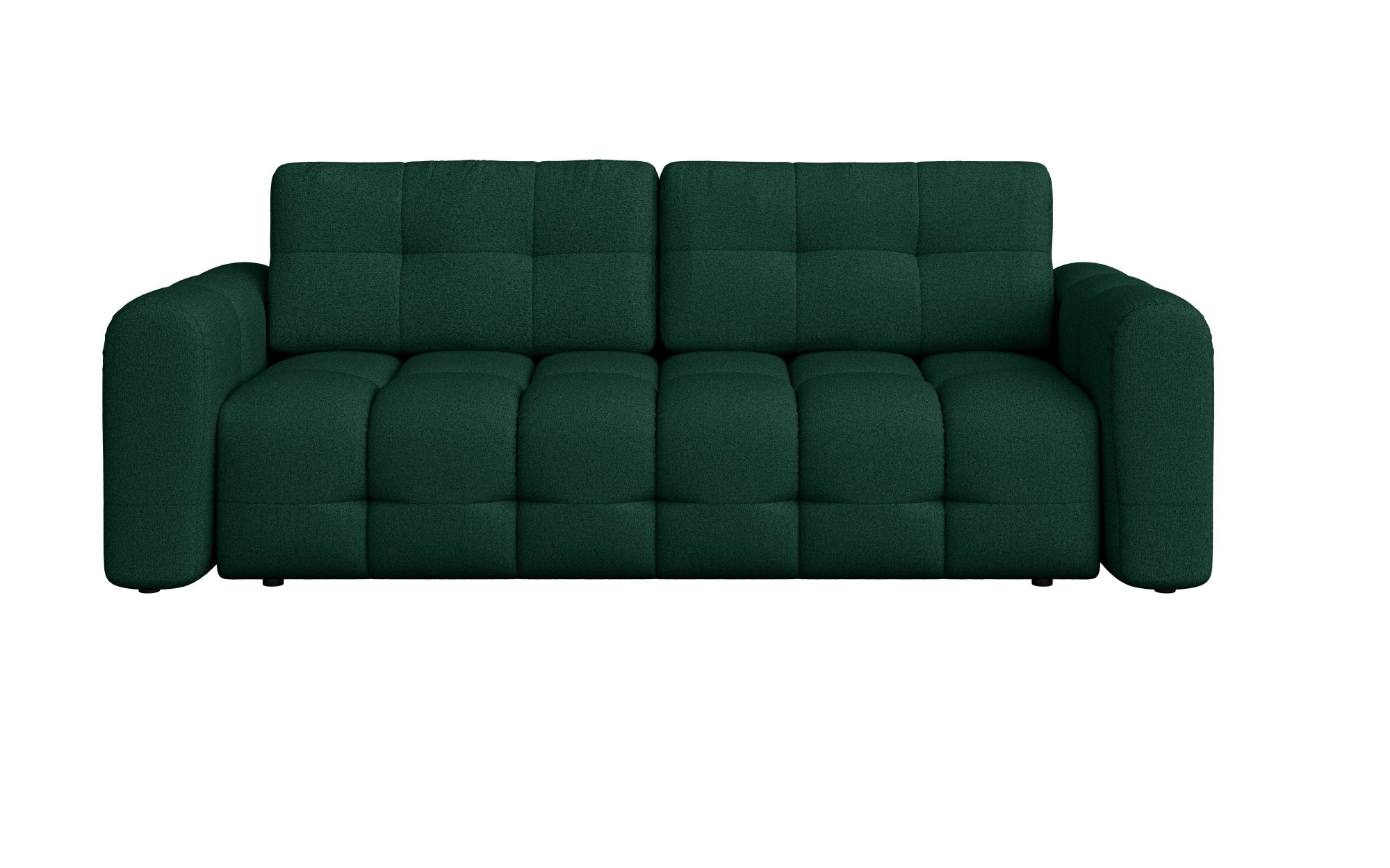 INOSIGN 3-Sitzer »Manilla, wahlweise mit Bettfunktion, B/T/H 265/117/91 cm«, mit Wellenunterfederung, in verschiedenen Materialien und Farben