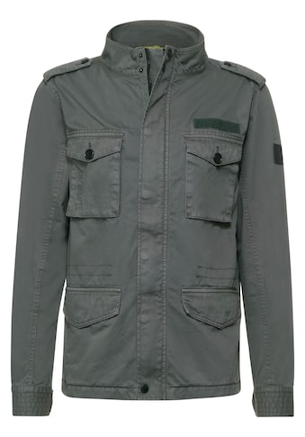 STREET ONE MEN Cargojacke be Kapuze in Unifarbe