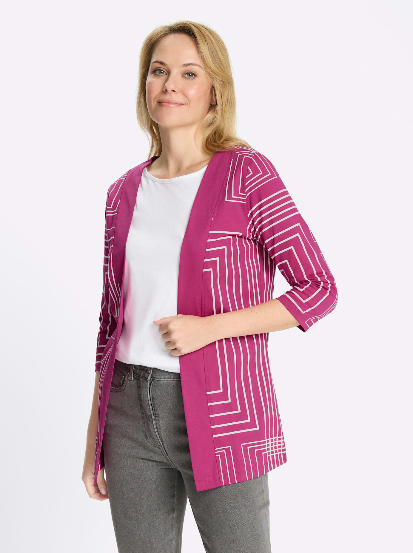 Classic Basics Shirtjacke "Long-Shirtjacke" 1 tlg.