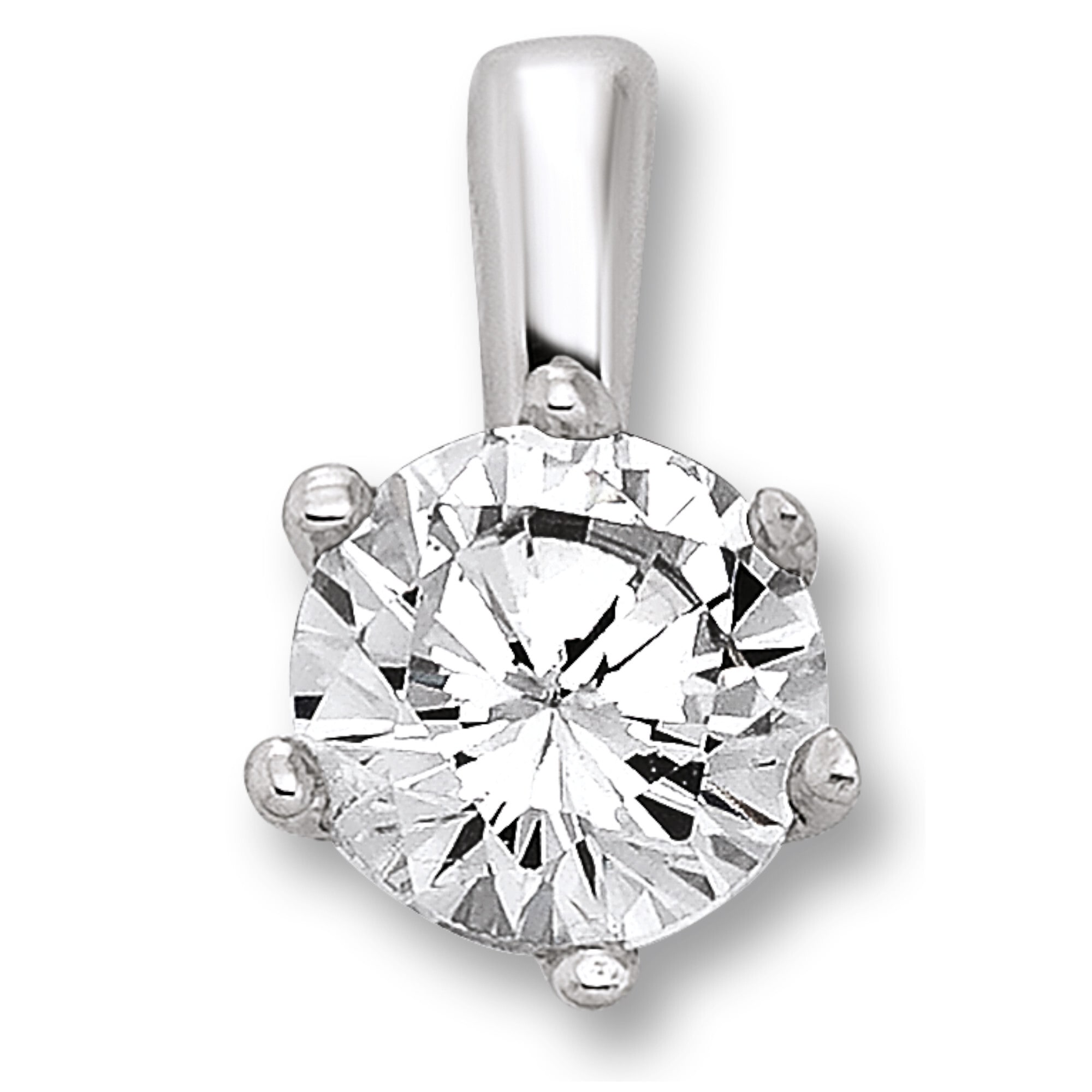 Crazy Love Halskette Aus 925er Sterlingsilber Mit Zirkonia – Verspielter Anhänger Für Besondere Anlässe