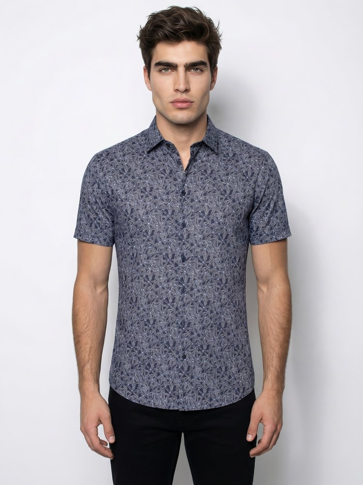 DESOTO Kurzarmhemd "Casual Kent 1/2" Jerseyhemd, slim fit, Kentkragen, büge günstig online kaufen