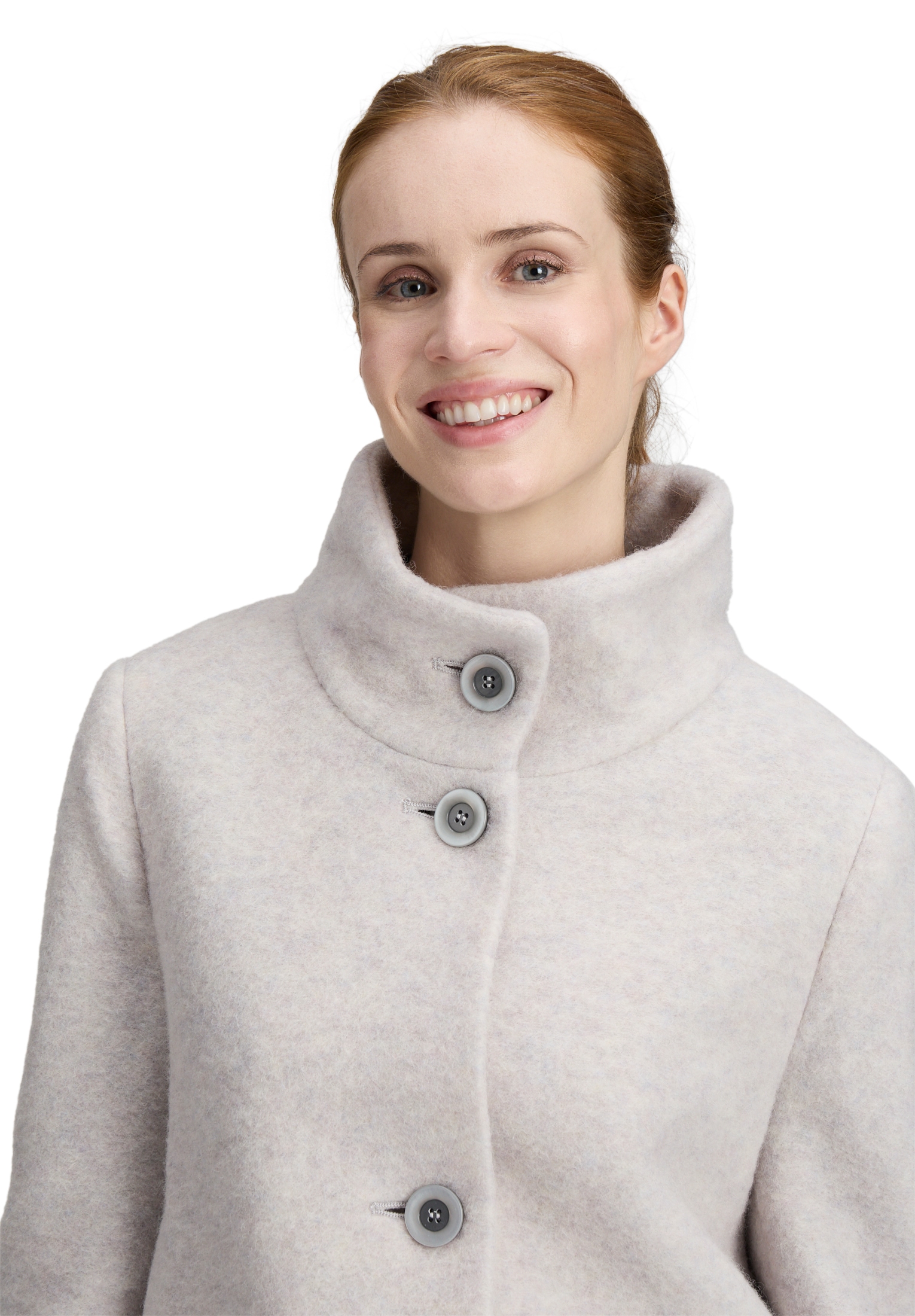 Betty Barclay Wolljacke »Betty Barclay Damen Wollmantel mit hohem Kragen«