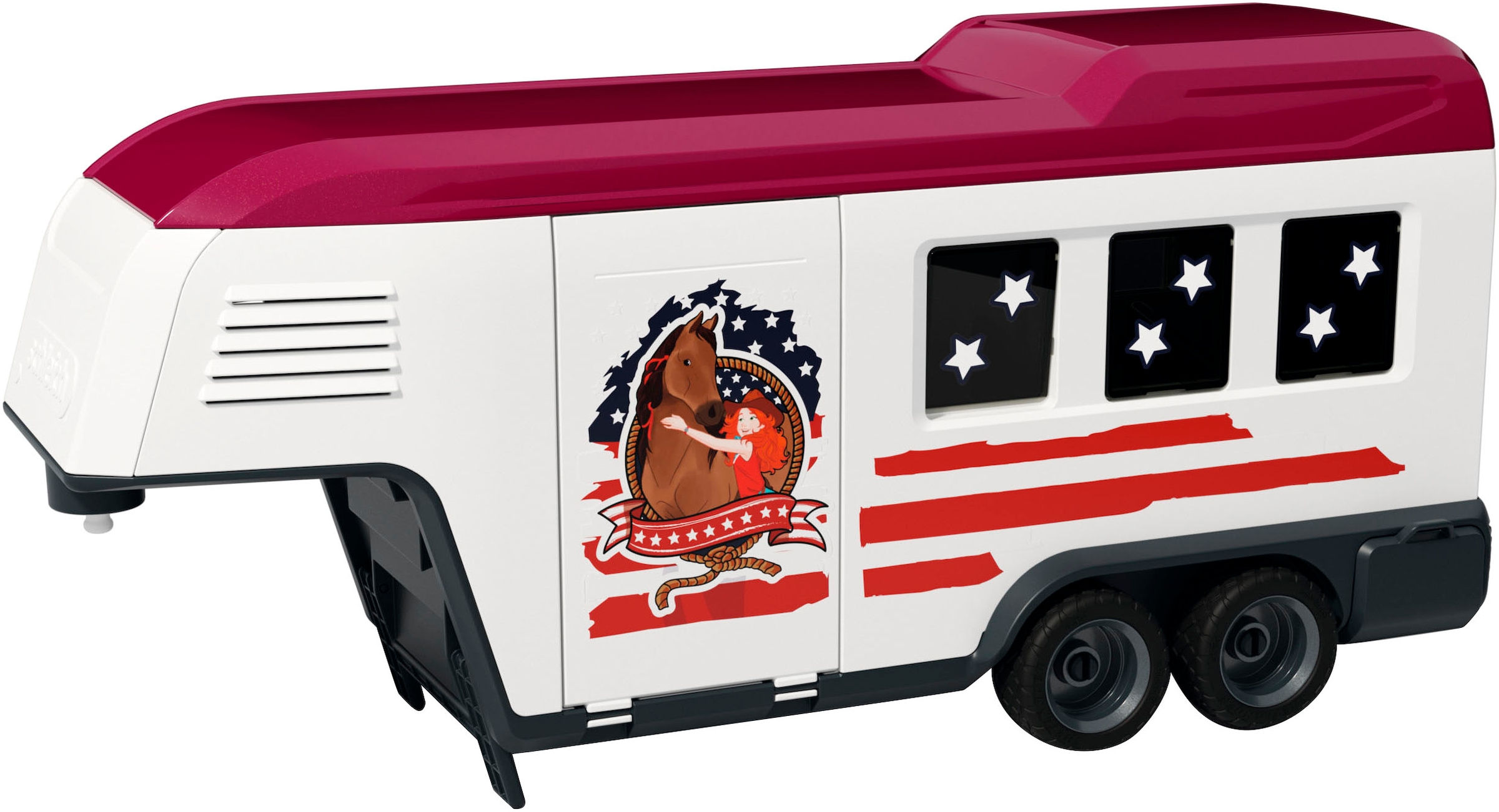 Schleich® Spielfigur »HORSE CLUB, Lakeside Truck mit Anhänger (42705)«
