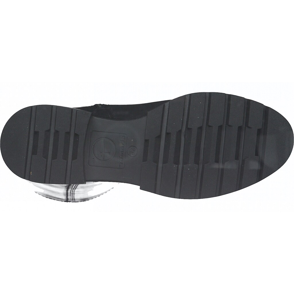 Schuhe Stiefel Tamaris Reißverschlussstiefel, mit TOUCH-It Dämpfung schwarz