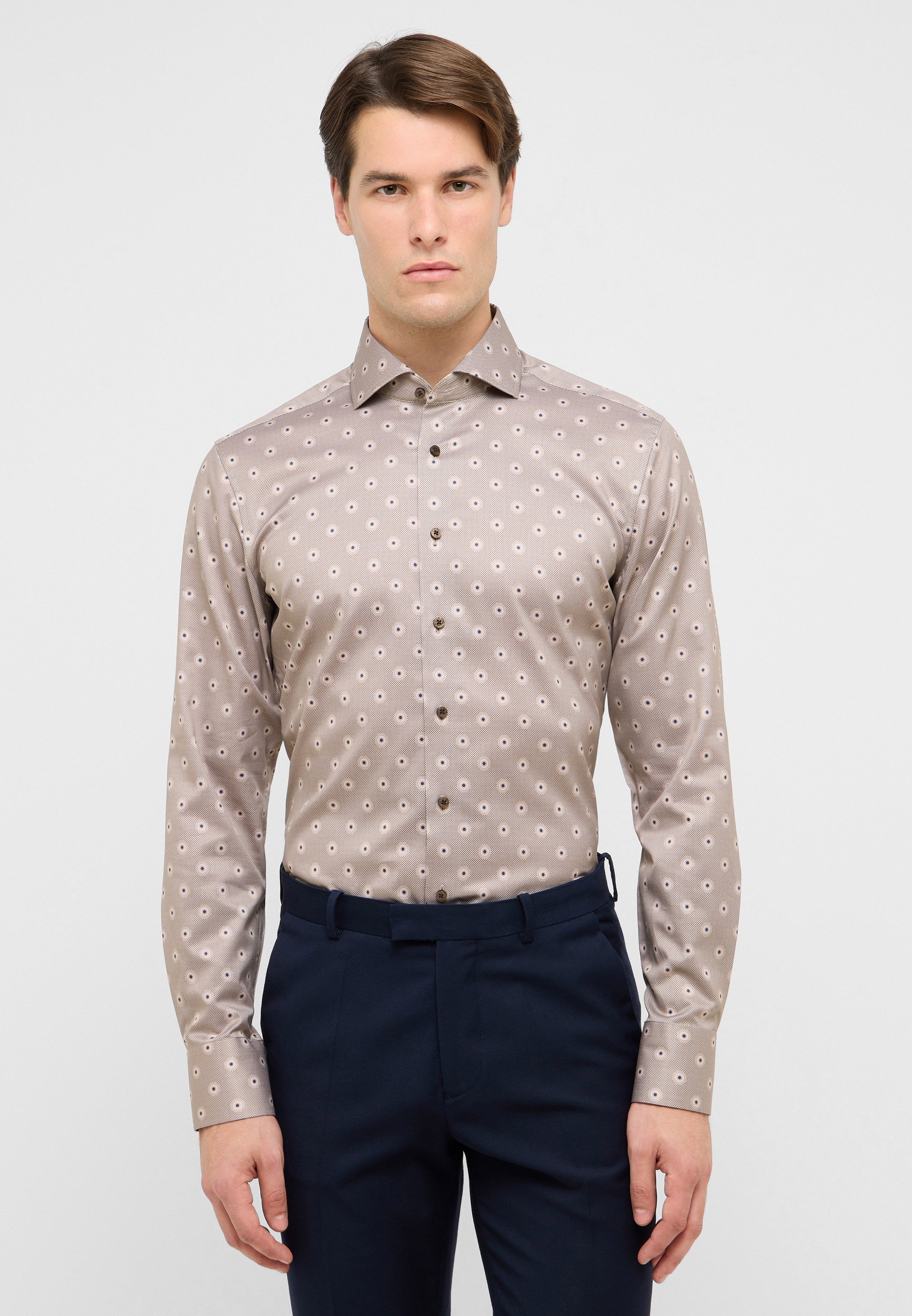 Eterna Langarmhemd "SLIM FIT" NON IRON (bügelfrei) günstig online kaufen