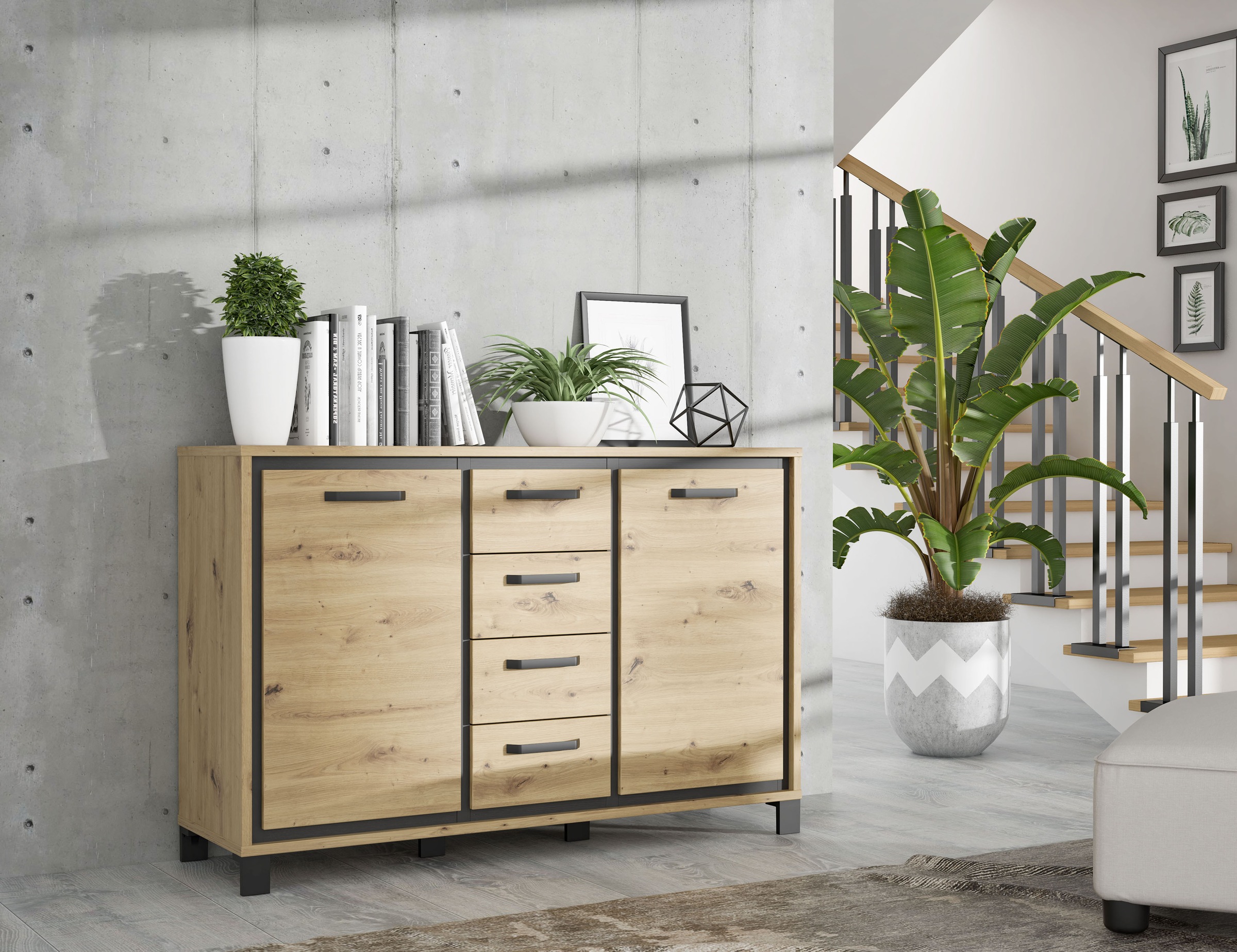 FORTE Sideboard, Breite 138 cm