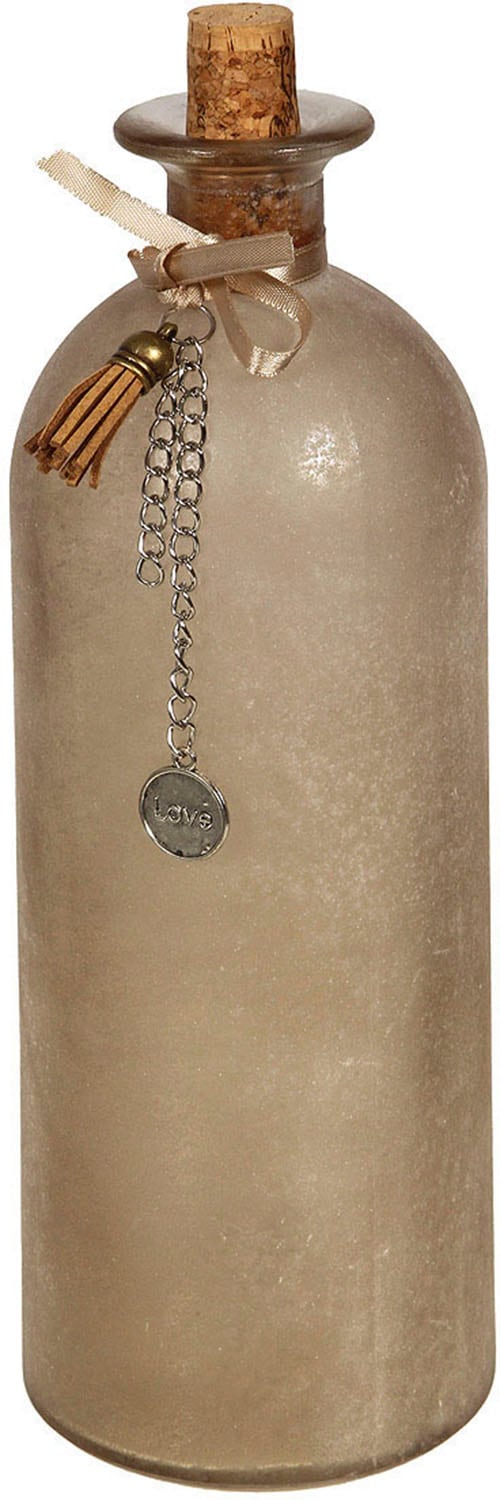 Ambiente Haus Dekovase "Dekoaration Flasche - braun L" günstig online kaufen