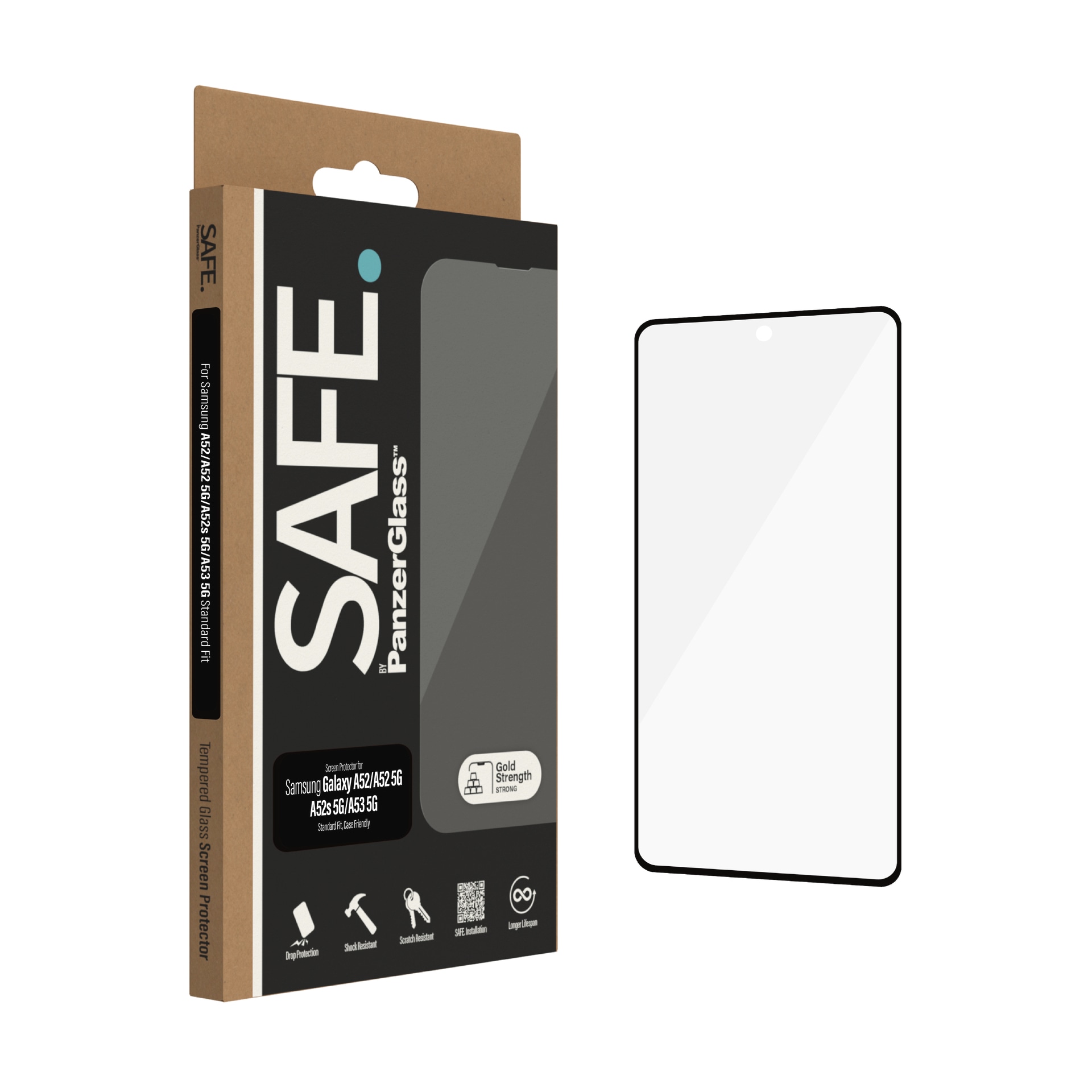 SAFE by PanzerGlass Displayschutzglas »Displayschutz - Sam...
