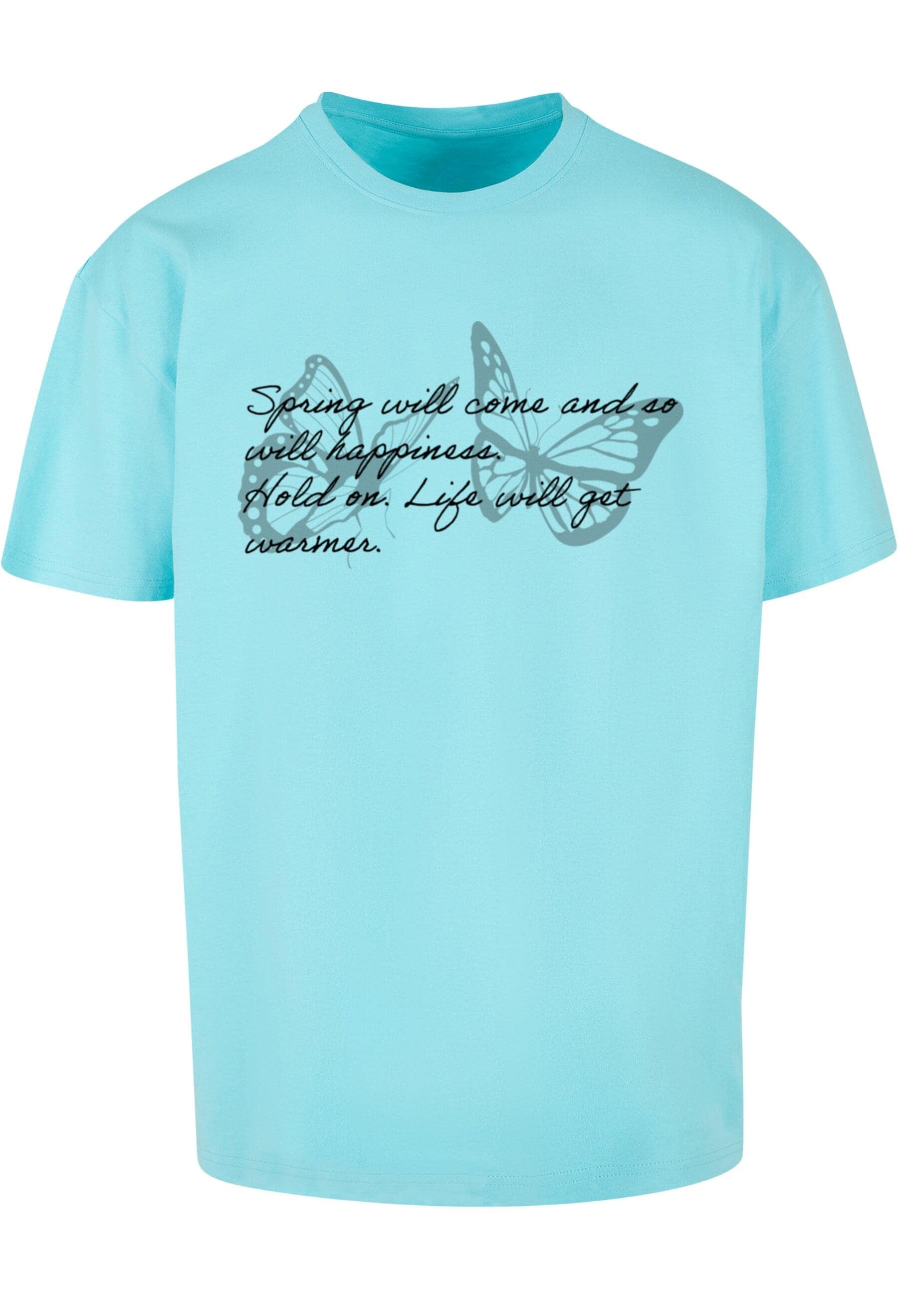 Merchcode T-Shirt "Merchcode Herren Spring Saying Heavy Oversized Tee" 1 St günstig online kaufen