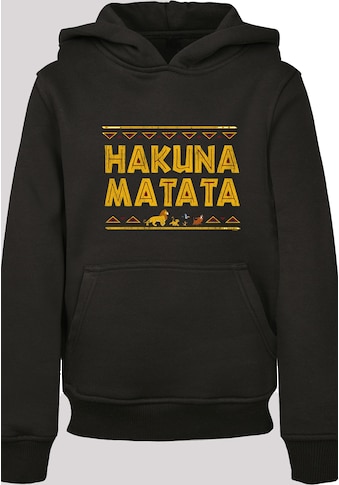 F4NT4STIC Hoodie »Kinder The Lion King Hakuna Ma...