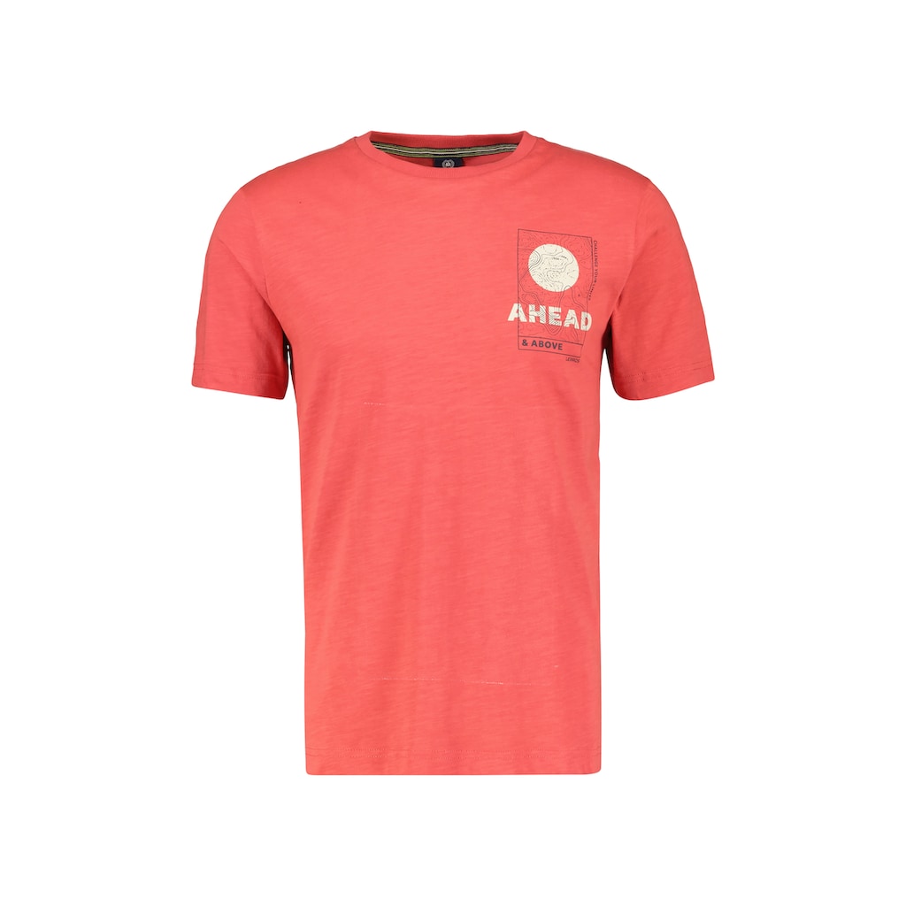LERROS T-Shirt »LERROS T-Shirt, Brustprint, links«