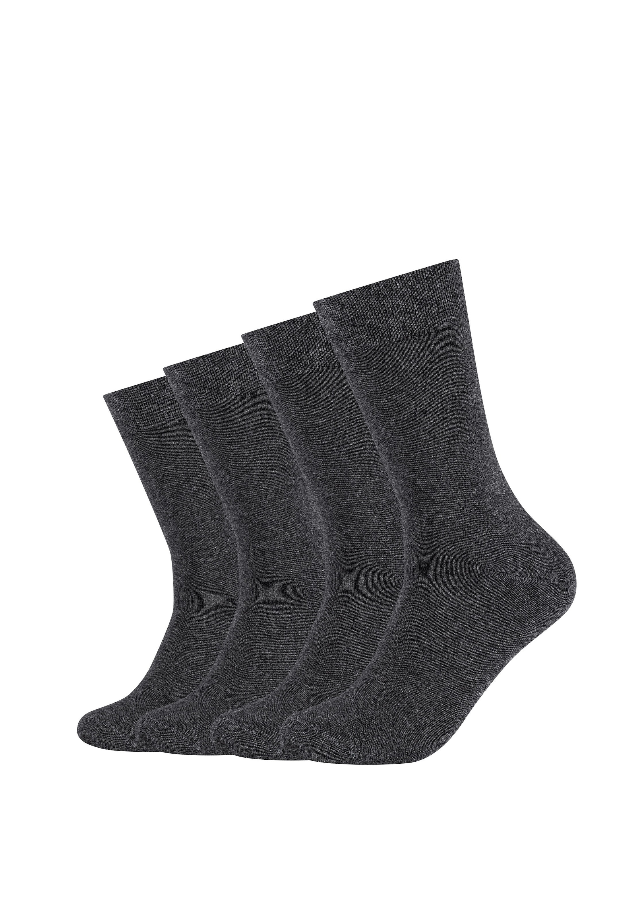 Camano Socken "ca-soft" 4 Paar tlg. verstärkter Fersen- und Zehenbereich günstig online kaufen