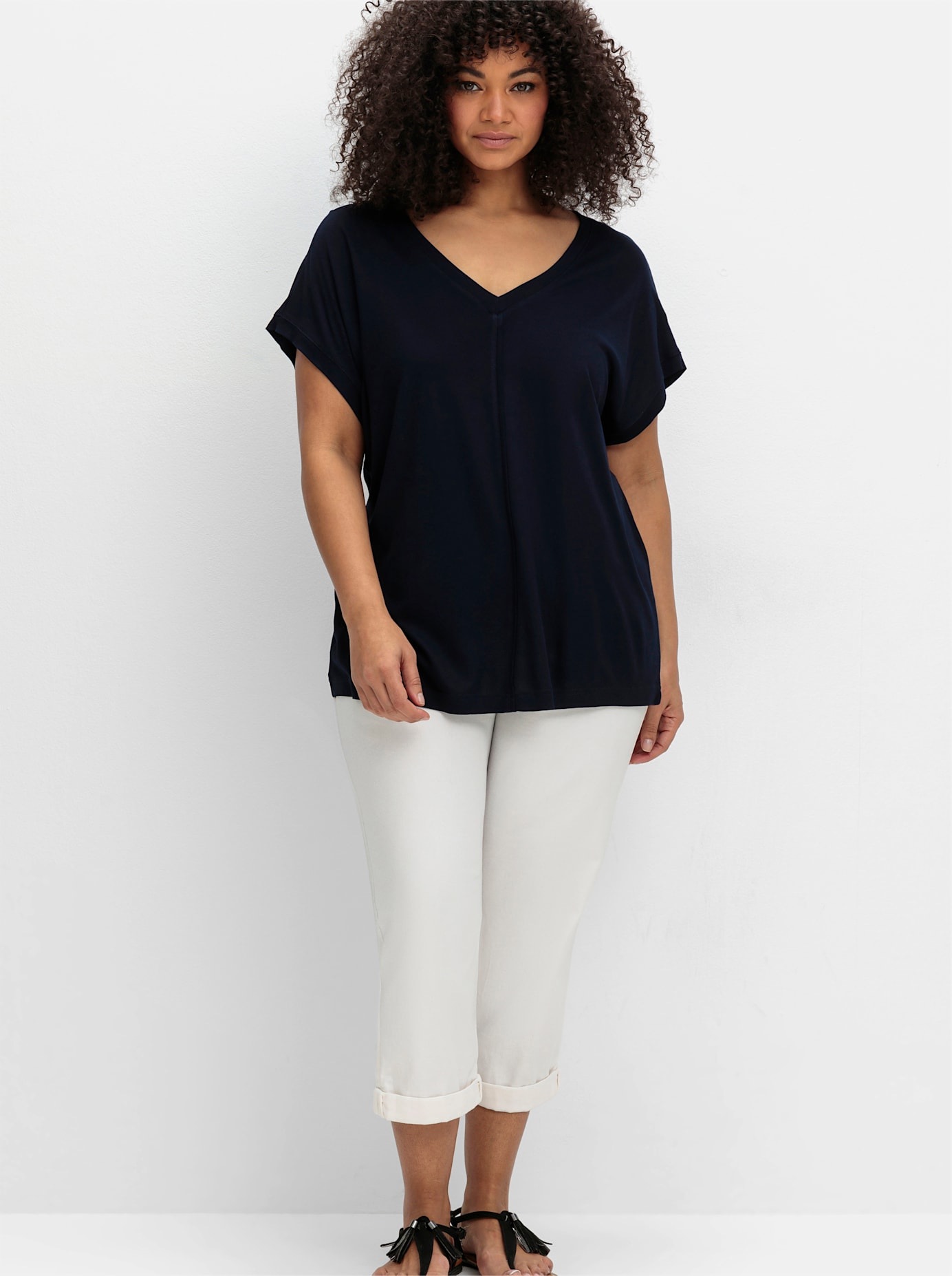 Sheego T-Shirt "T-Shirt" 1 Stk. günstig online kaufen