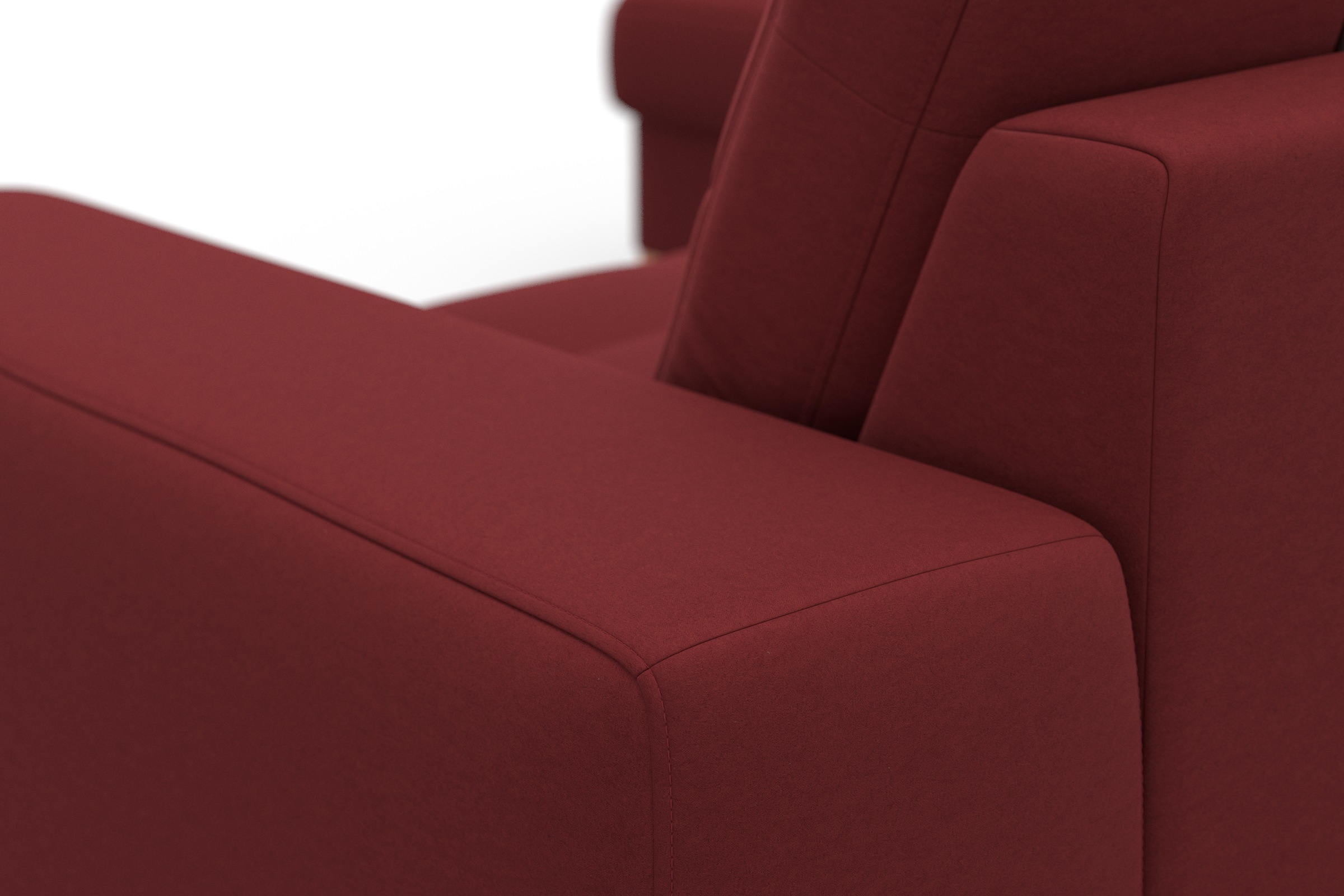 sit&more Ecksofa »Quincy L-Form«, wahlweise mit Bettfunktion und Bettkasten