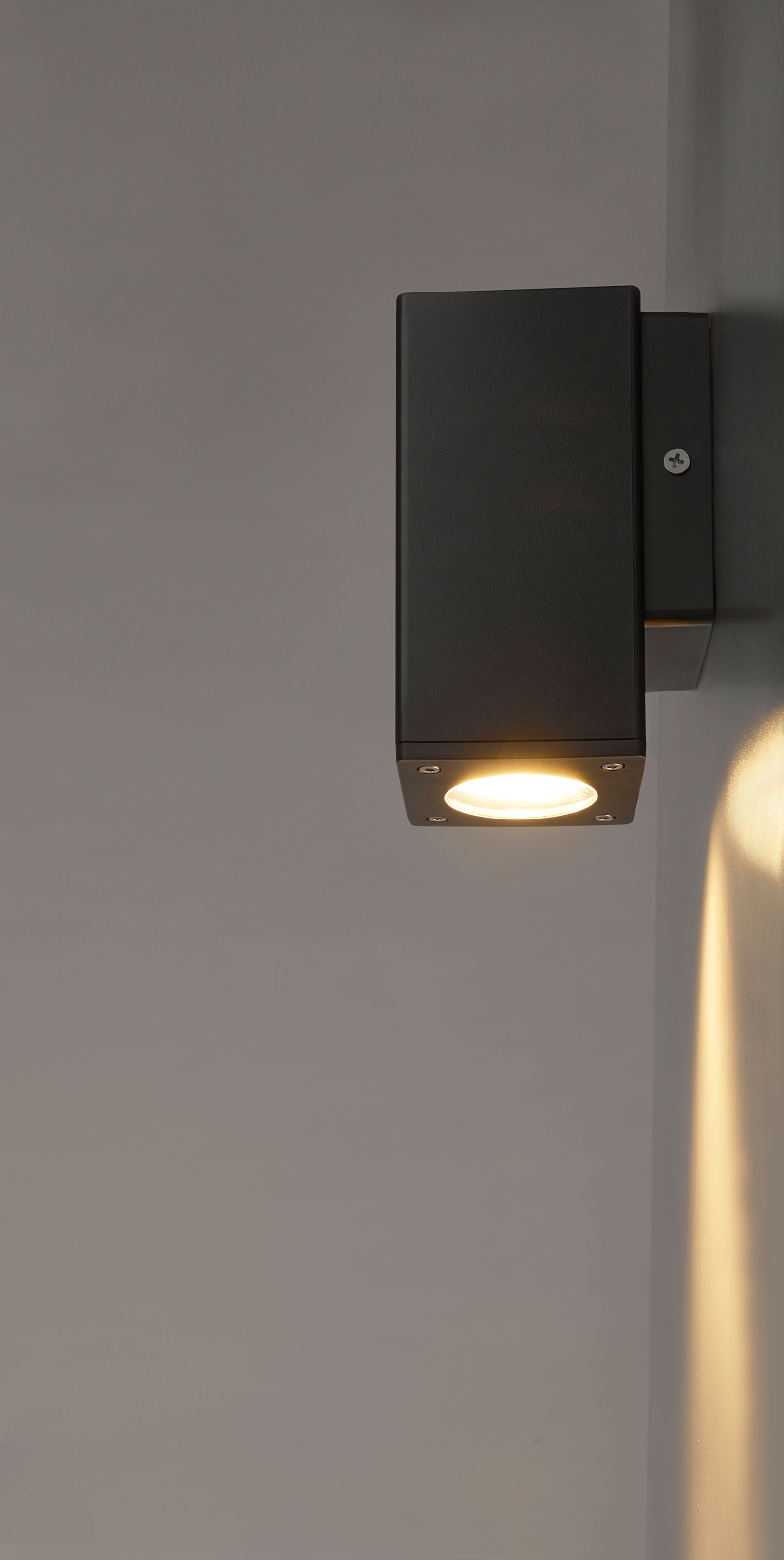 HEITRONIC Außen-Wandleuchte »Galera«, 1 flammig-flammig, Wandlampe, Außenlampe, Montageschrauben aus rostfreiem V4A-Edelstahl