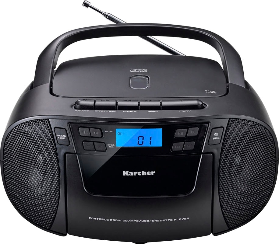 Karcher Boombox »RR 5045« (FM-Tuner-UKW su RDS...