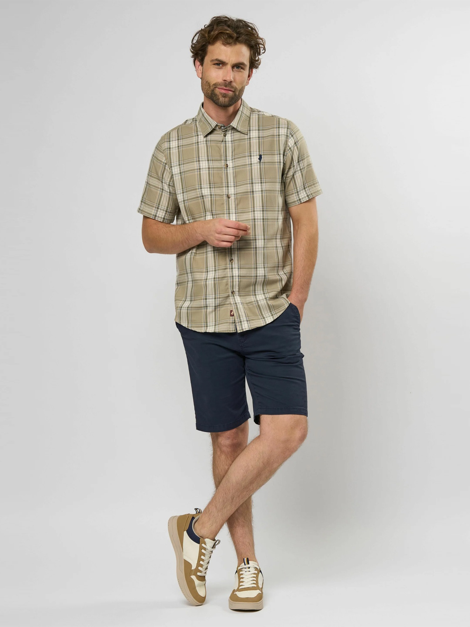 MCS Langarmhemd »MCS shirt Rex«