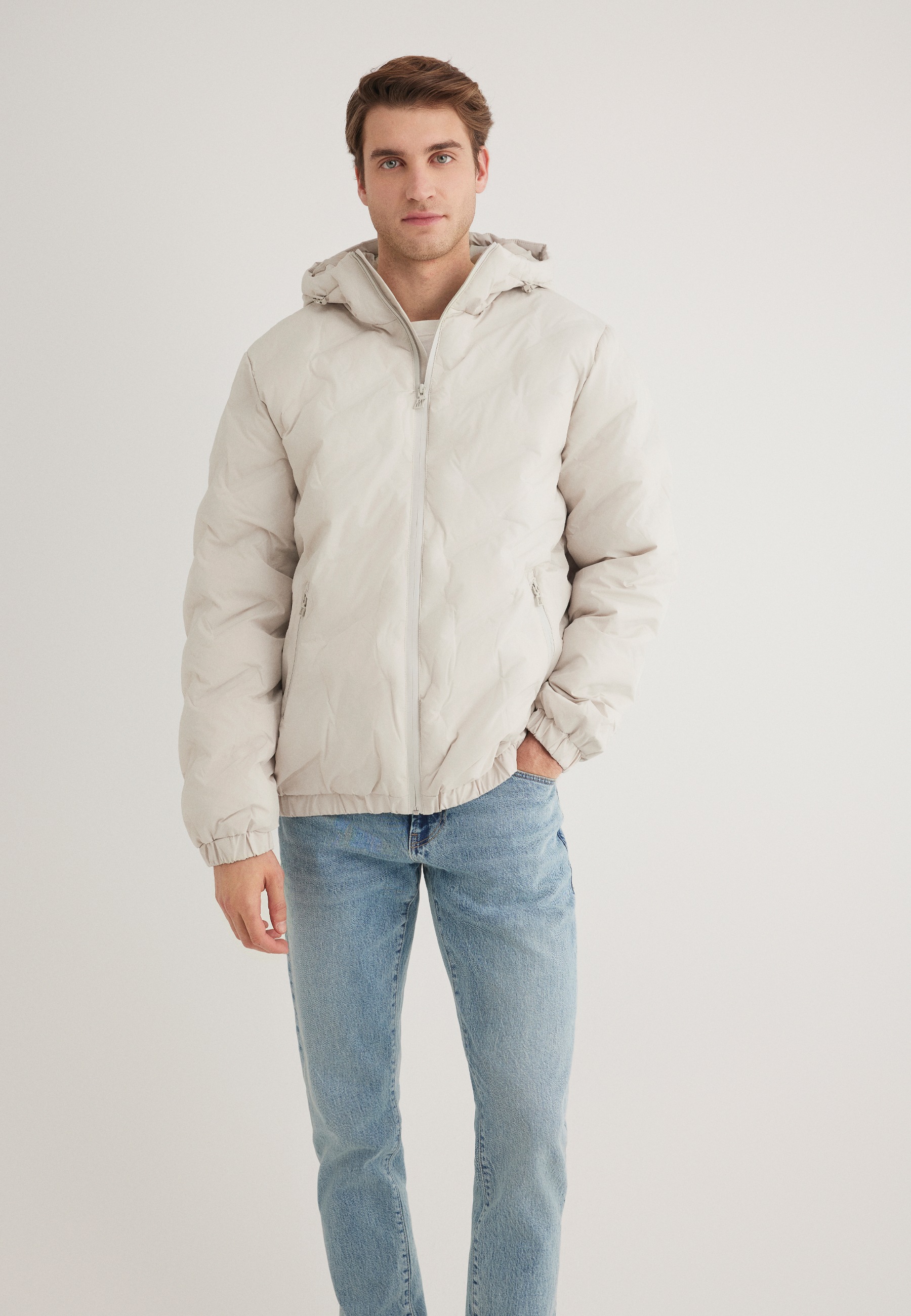 Mavi Outdoorjacke »HOODED JACKET«, Jacke mit Steppung