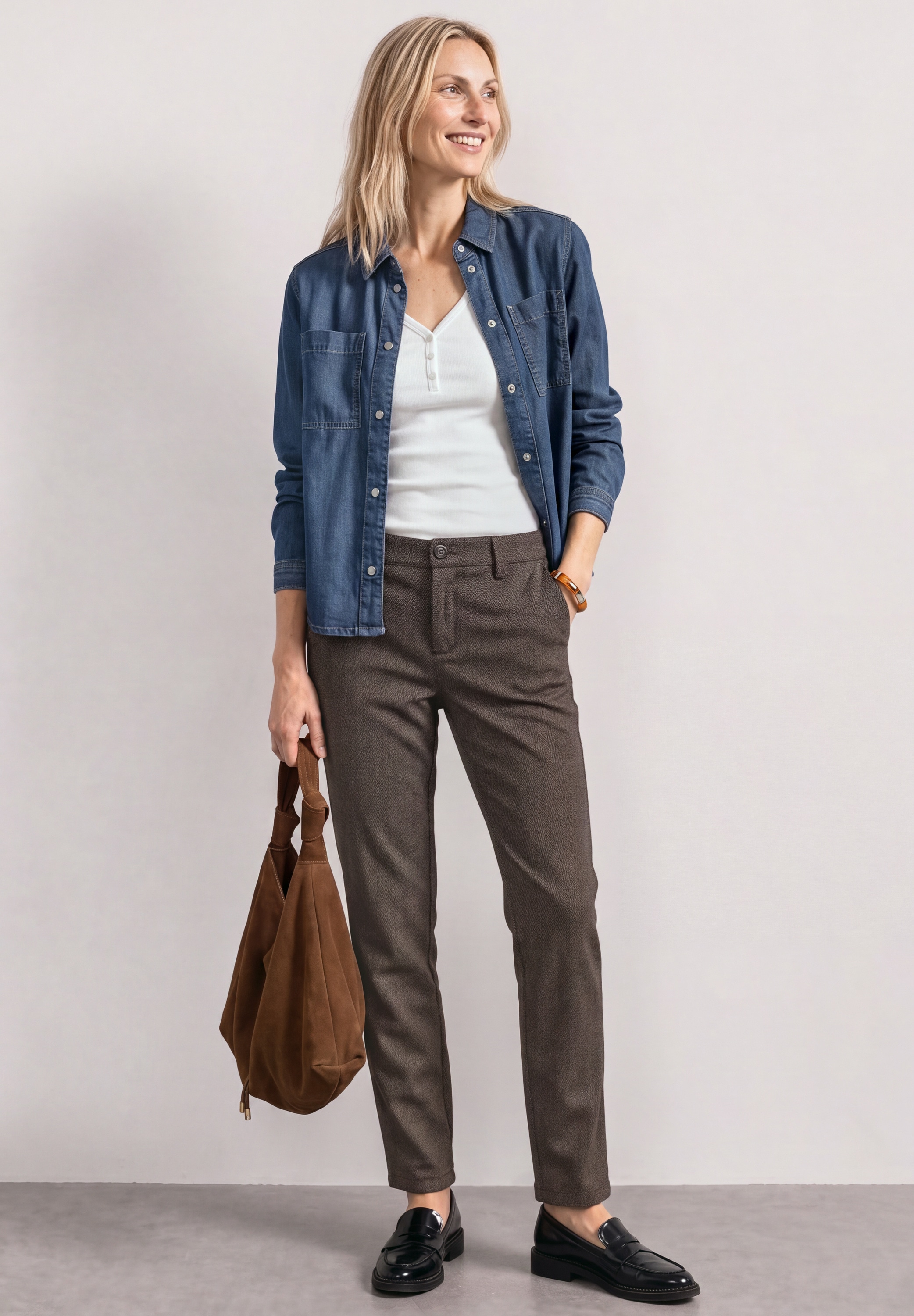STREET ONE Chinohose  Middle Waist