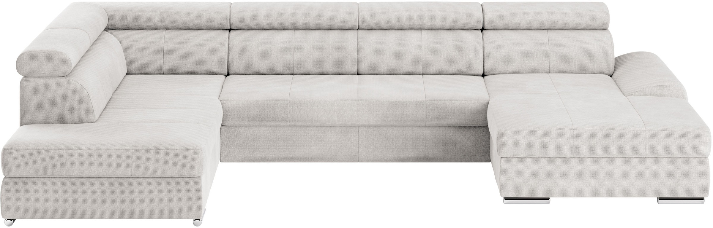 sit&more Wohnlandschaft "U-Form" mit verstellbaren Kopfteilen, wahlweise mi günstig online kaufen