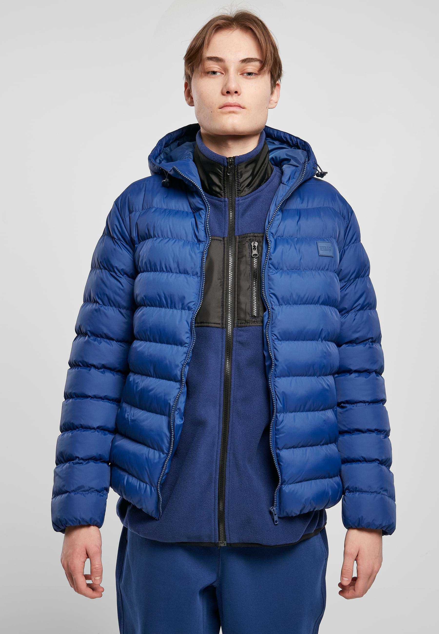 URBAN CLASSICS Winterjacke »Urban Classics Herren Basic Bubble Jacket«, (1 St.), mit Kapuze