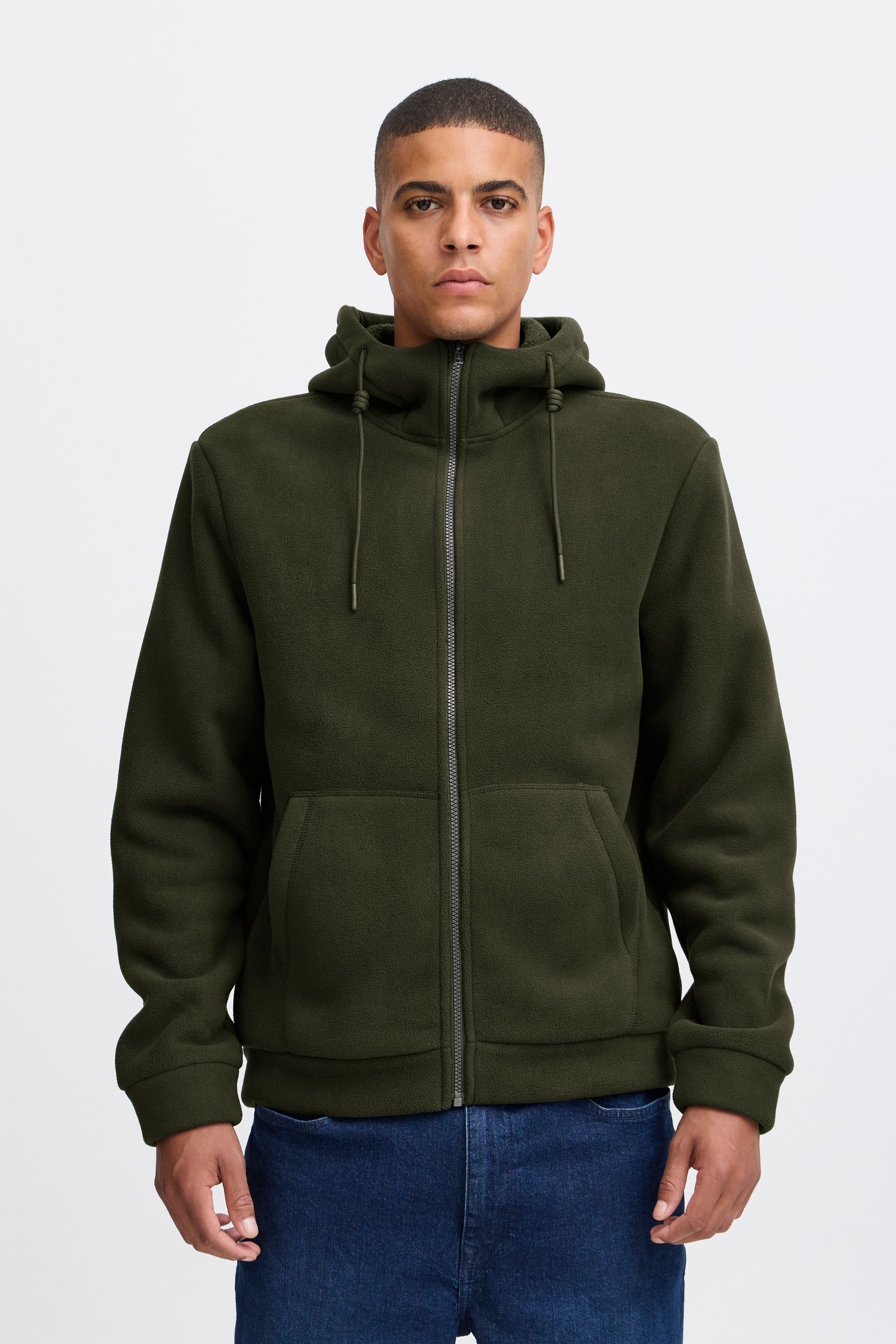 Blend Troyer "BHSweatshirt", Gemütliche Sweatjacke mit Kapuze günstig online kaufen