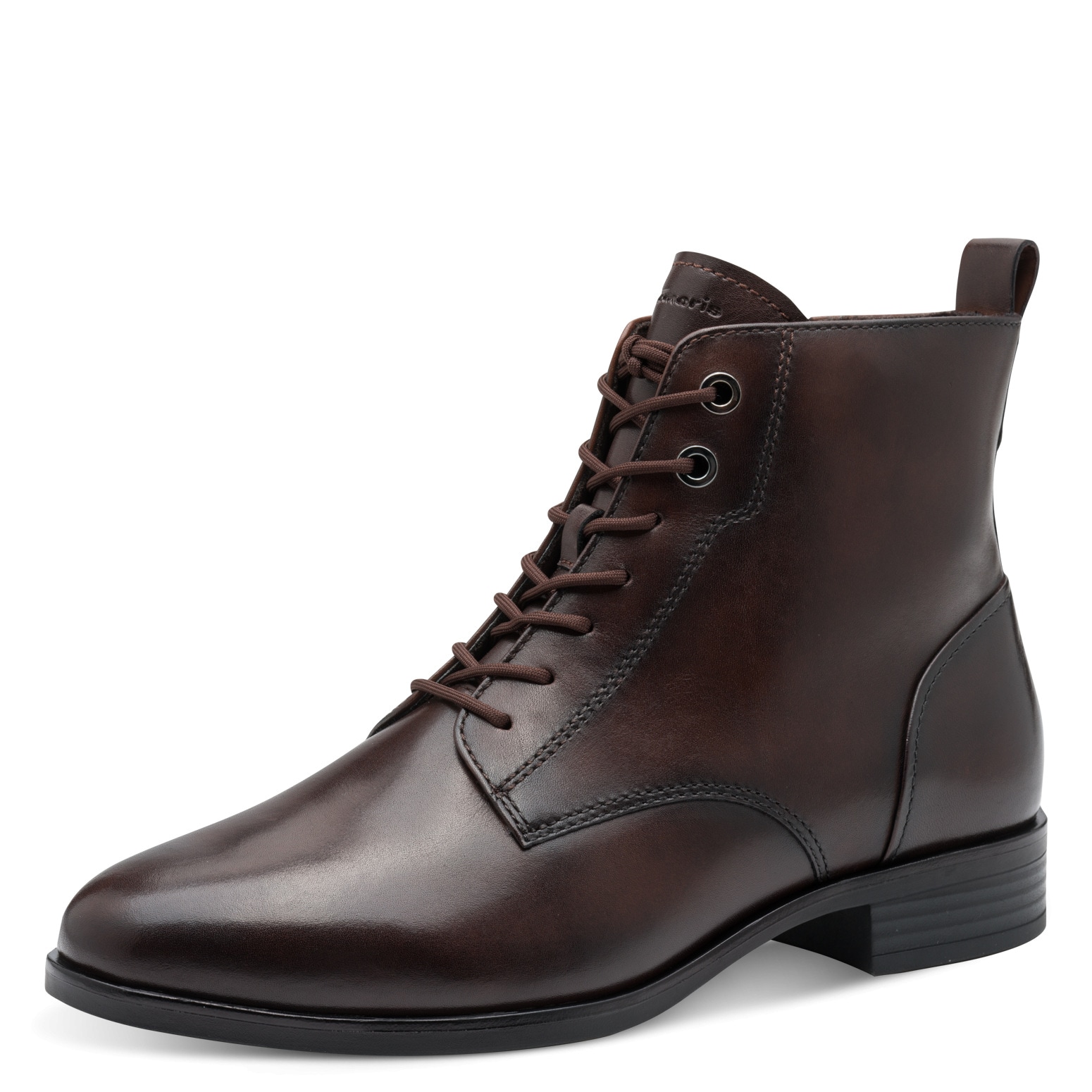 Tamaris Schnürstiefelette, Blockabsatz, Schnürboots, Businessschuh mit Touc günstig online kaufen
