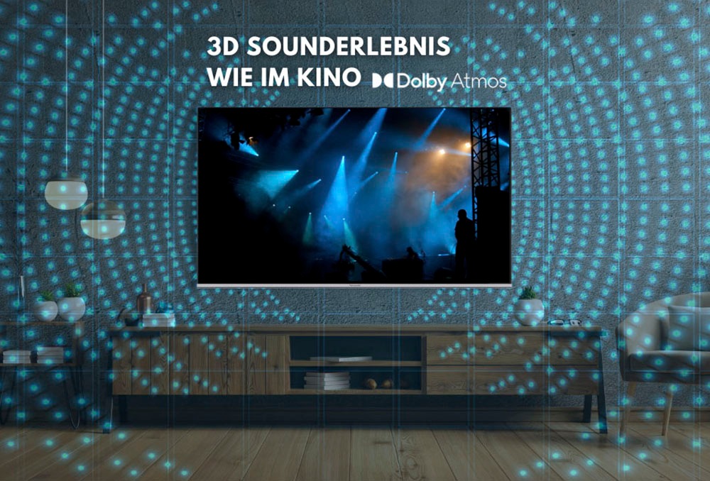 Hanseatic QLED-Fernseher »65Q850UDS«, 4K Ultra HD, Android TV