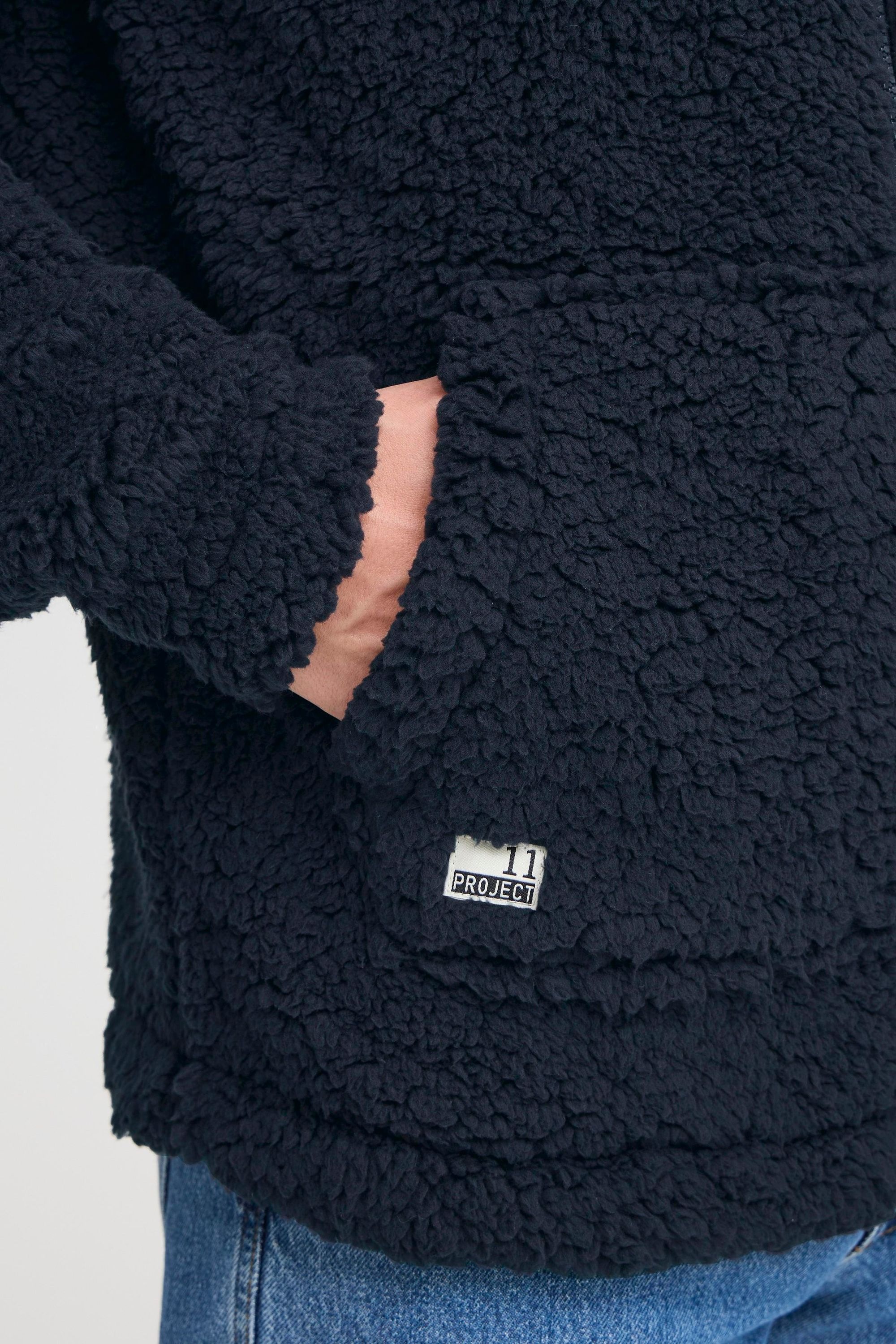 11 Project Funktions-Kapuzensweatjacke »Fellimitatjacke PRDaag«