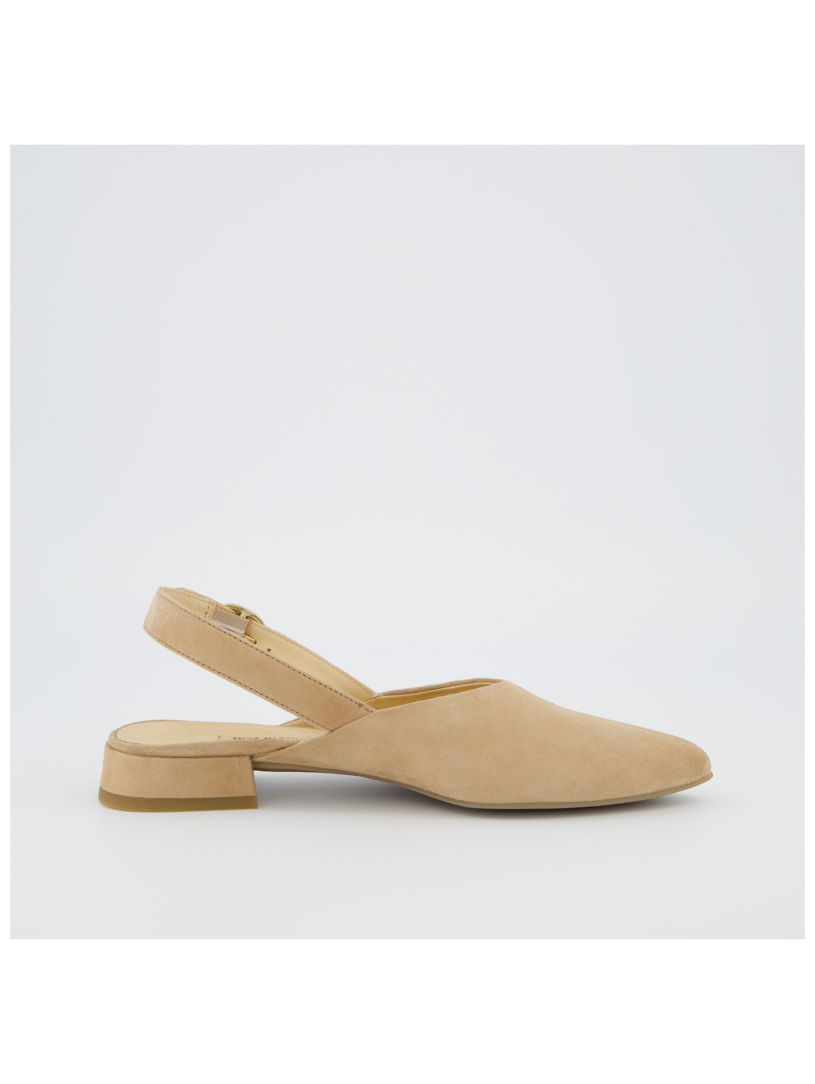 Slingpumps PAUL GREEN "Paul Green Pumps Leder", Damen, Gr. 39, braun (hellbraun), Leder, Schuhe Slingpumps 3
