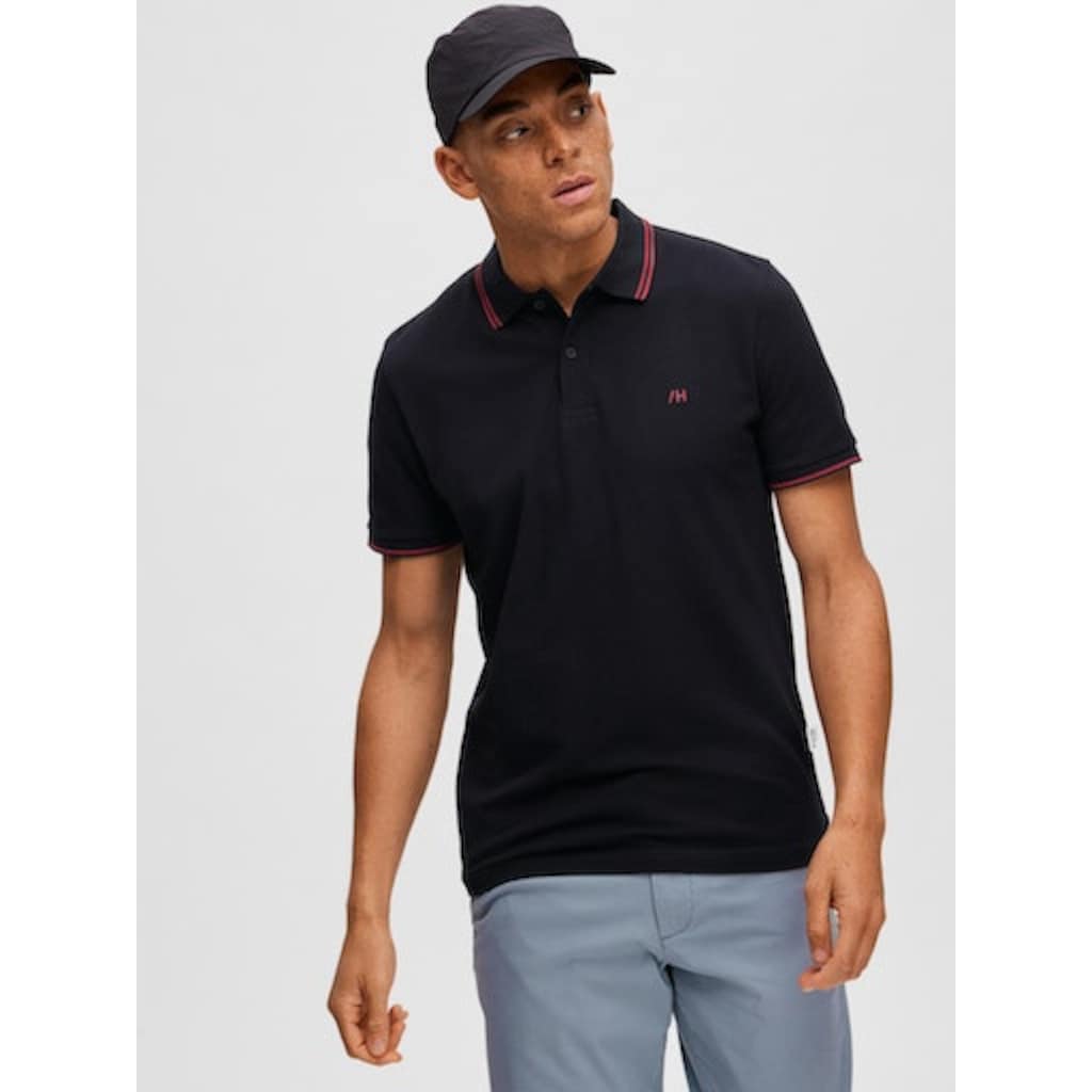 SELECTED HOMME Poloshirt »SLHDANTE SPORT SS POLO NOOS«