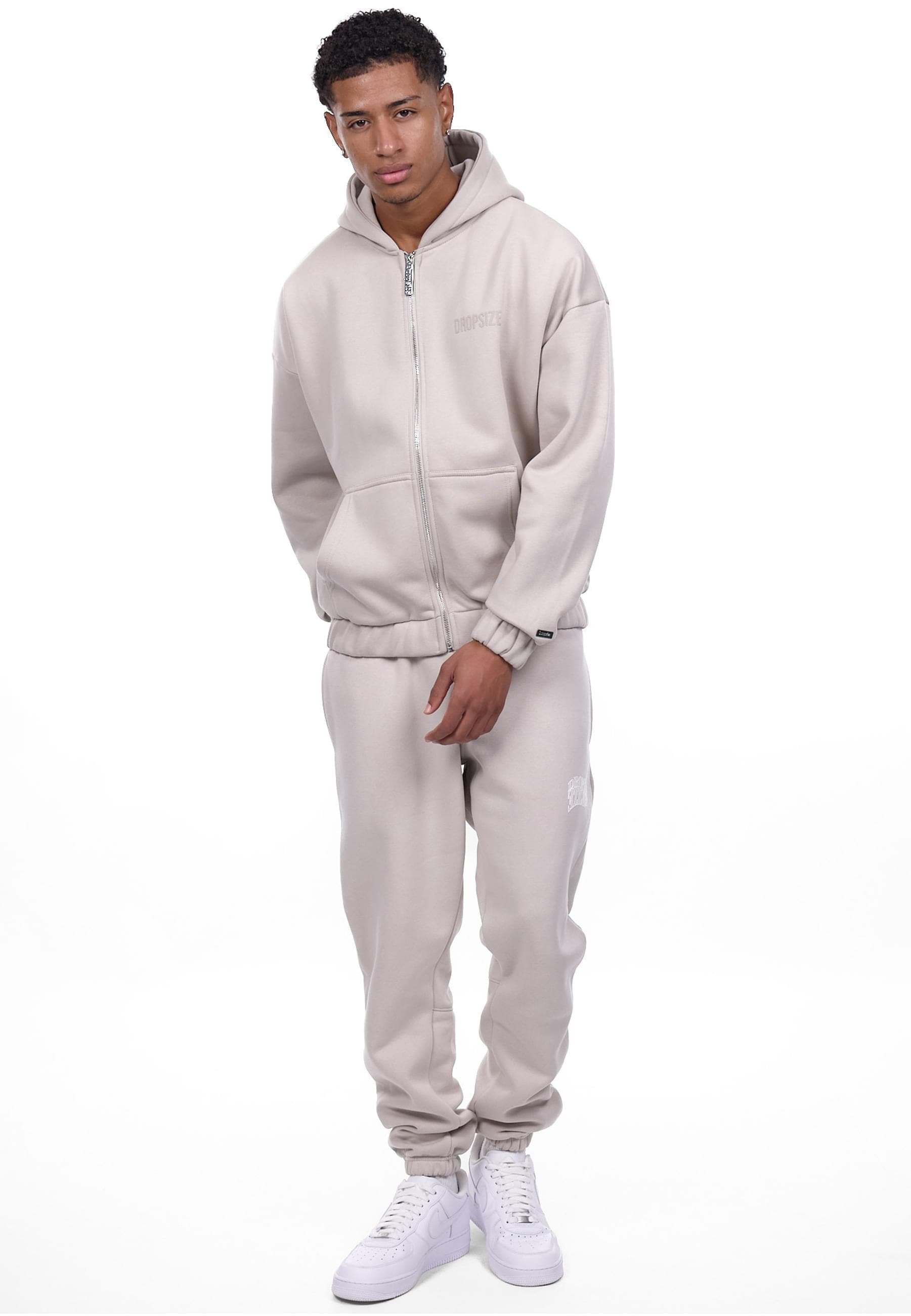 Dropsize Sweatjacke »Dropsize SUPER HEAVY OVERSIZED HD-PRINT ZIP-HOODIE V2«