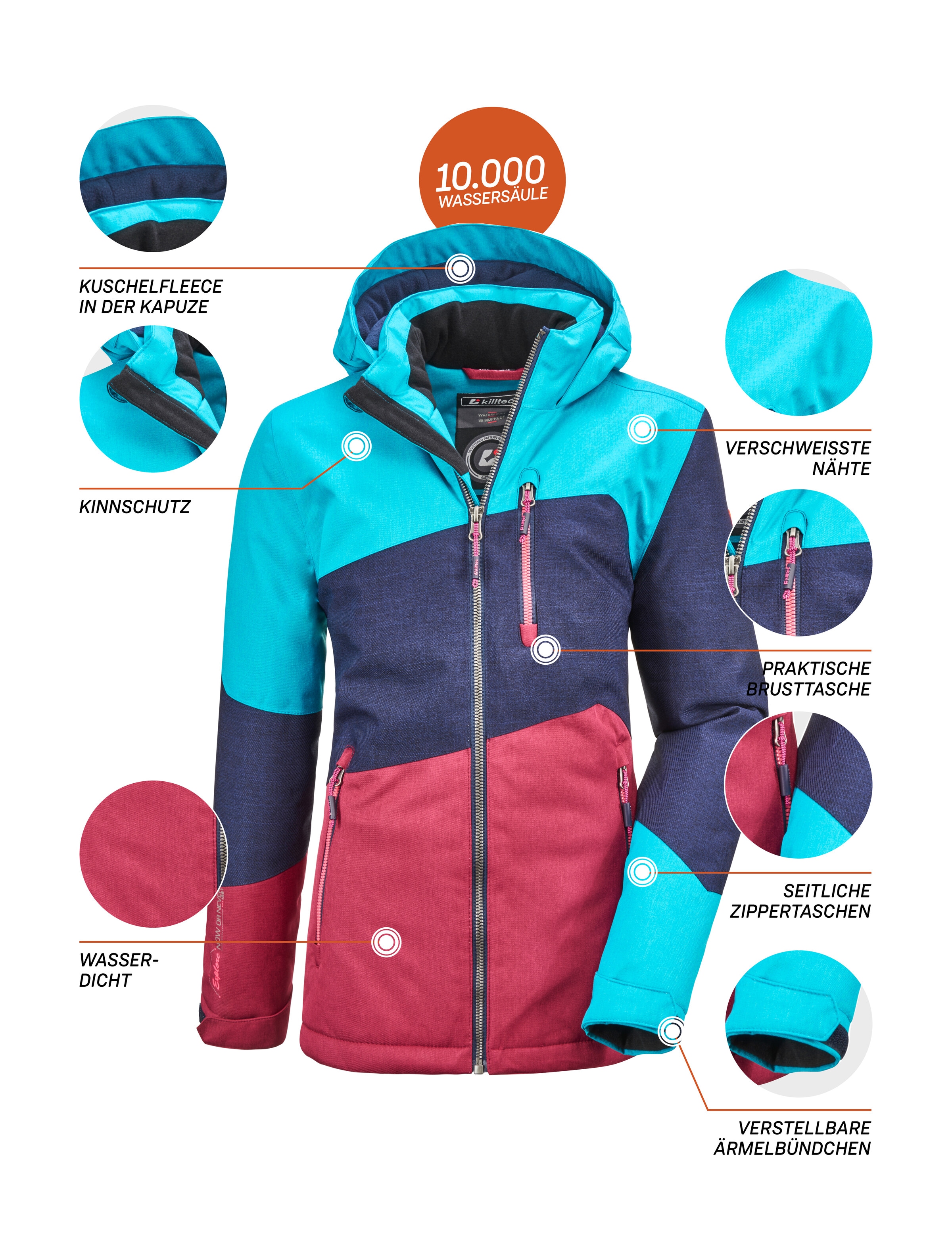 Killtec Outdoorjacke »Lynge GRLS JCKT B«