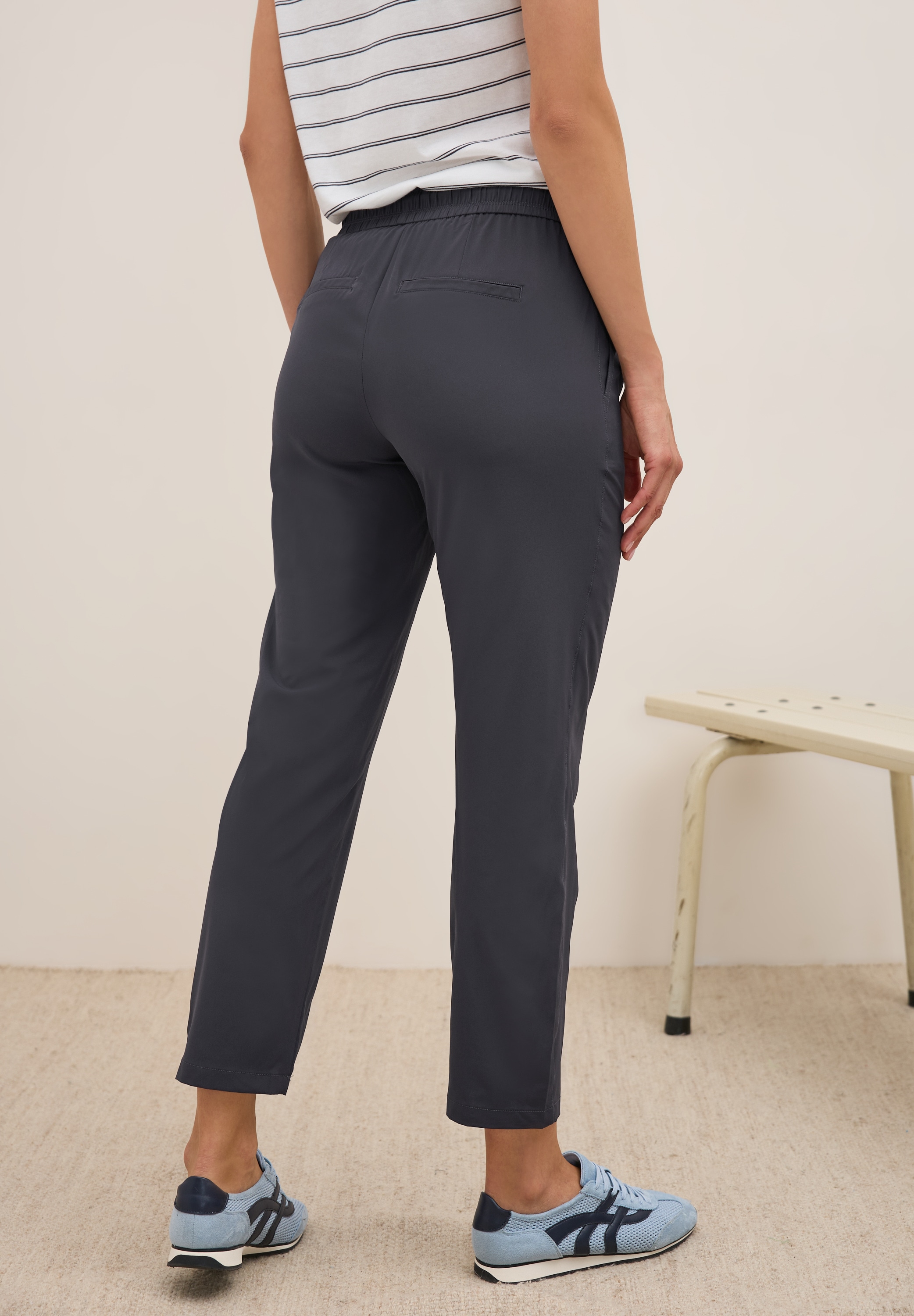 Cecil Stoffhose »Style Tracey Light«, mit elastischem Bund und Tunnelzug