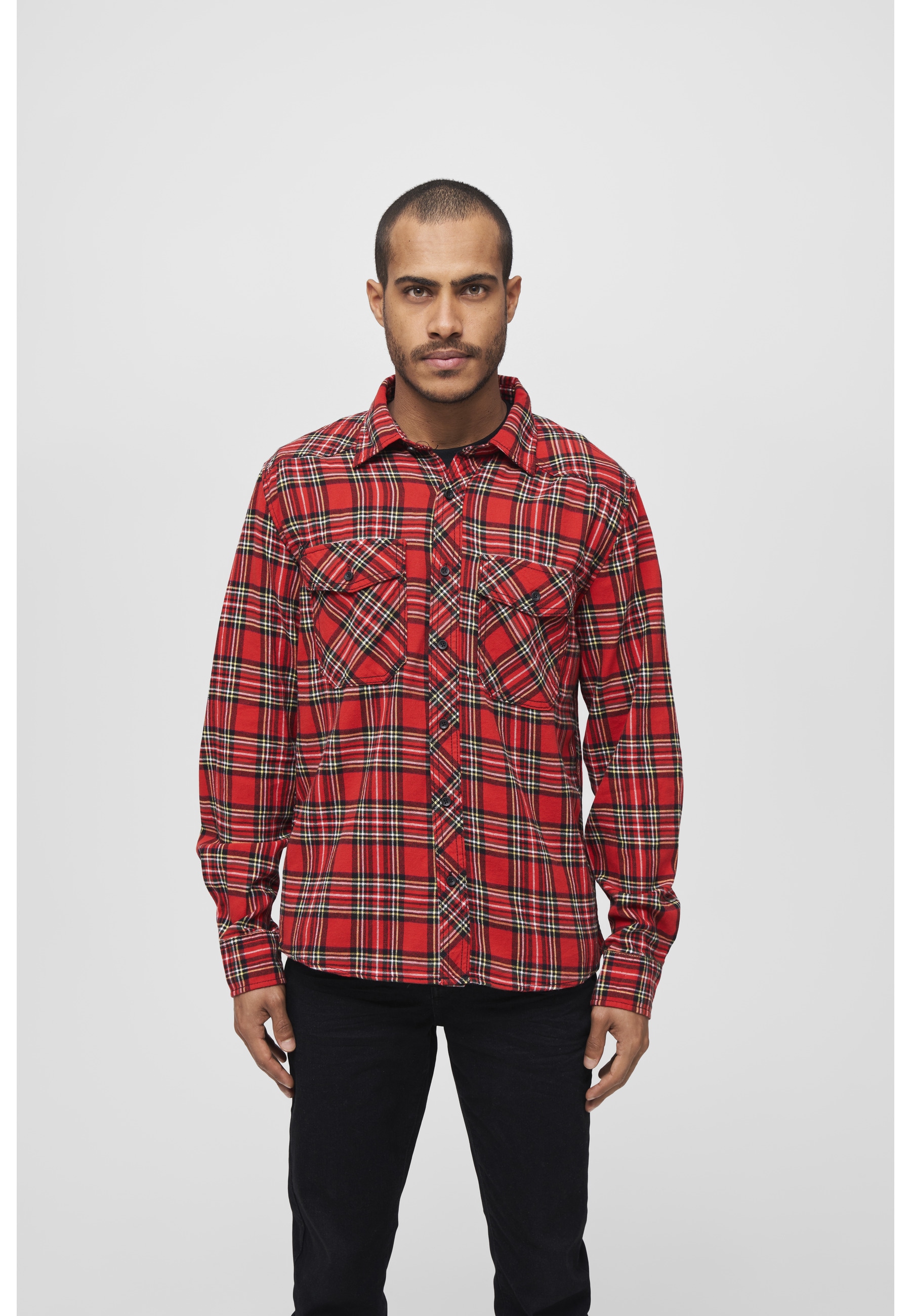 Brandit Langarmhemd »Brandit Herren Checked Shirt« 1