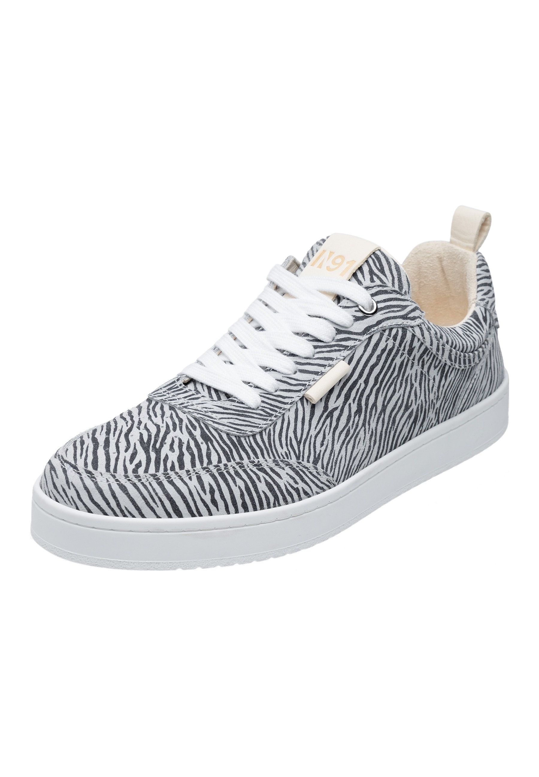 N91 Sneaker »Court W AA Damensneaker«, Turnschuh Leder handgefertigt, sportlicher Freizeitschuh Damen