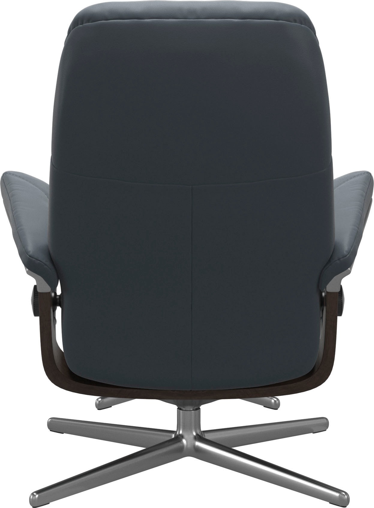 Thumbnail - Stressless Relaxsessel "Consul", (Set, Relaxsessel mit Hocker), mit Hocker, mit Cross Base, Größe S, M & L, Holzakzent W...