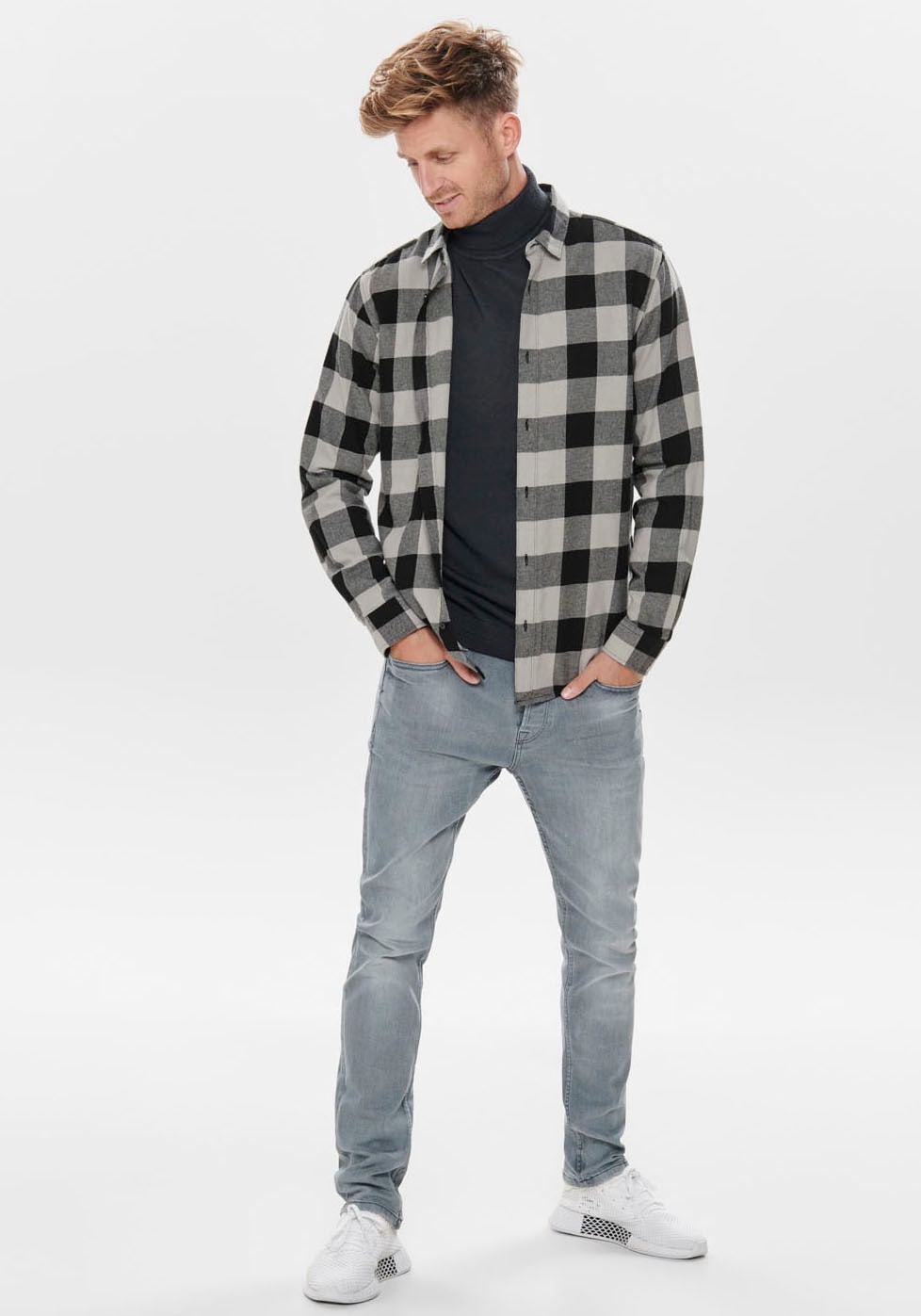 ONLY & SONS Karohemd »GUDMUND LS CHECKED SHIRT«