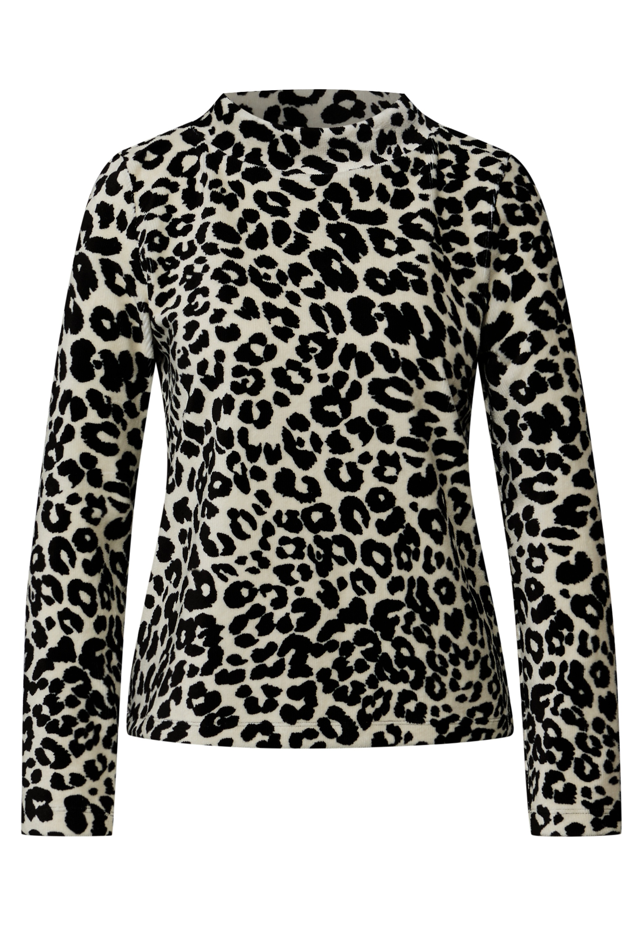 STREET ONE STUDIO Langarmshirt im Leo Design