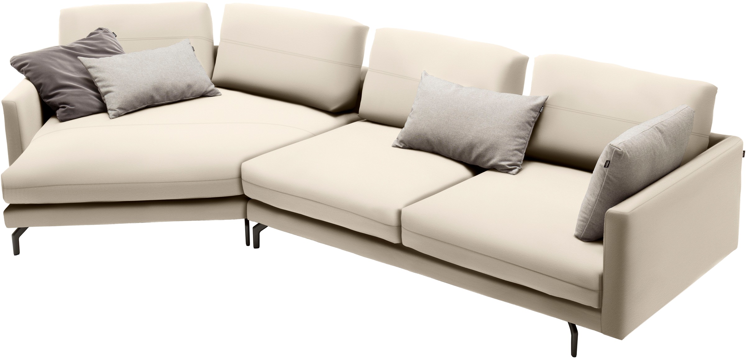 Creation BY ROLF BENZ Wohnlandschaft »CR.414«, Wahlweise aus Leder oder Chenille
