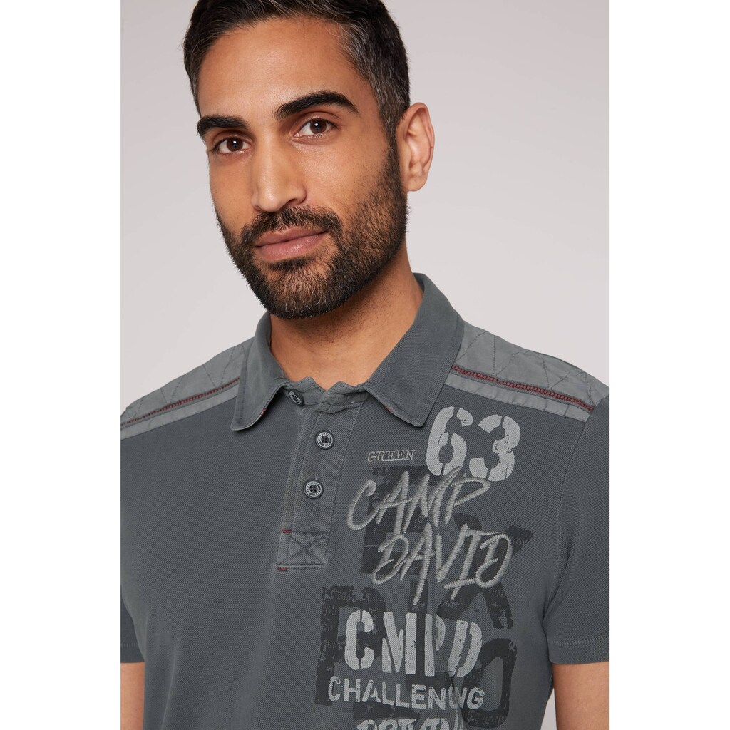 CAMP DAVID Poloshirt